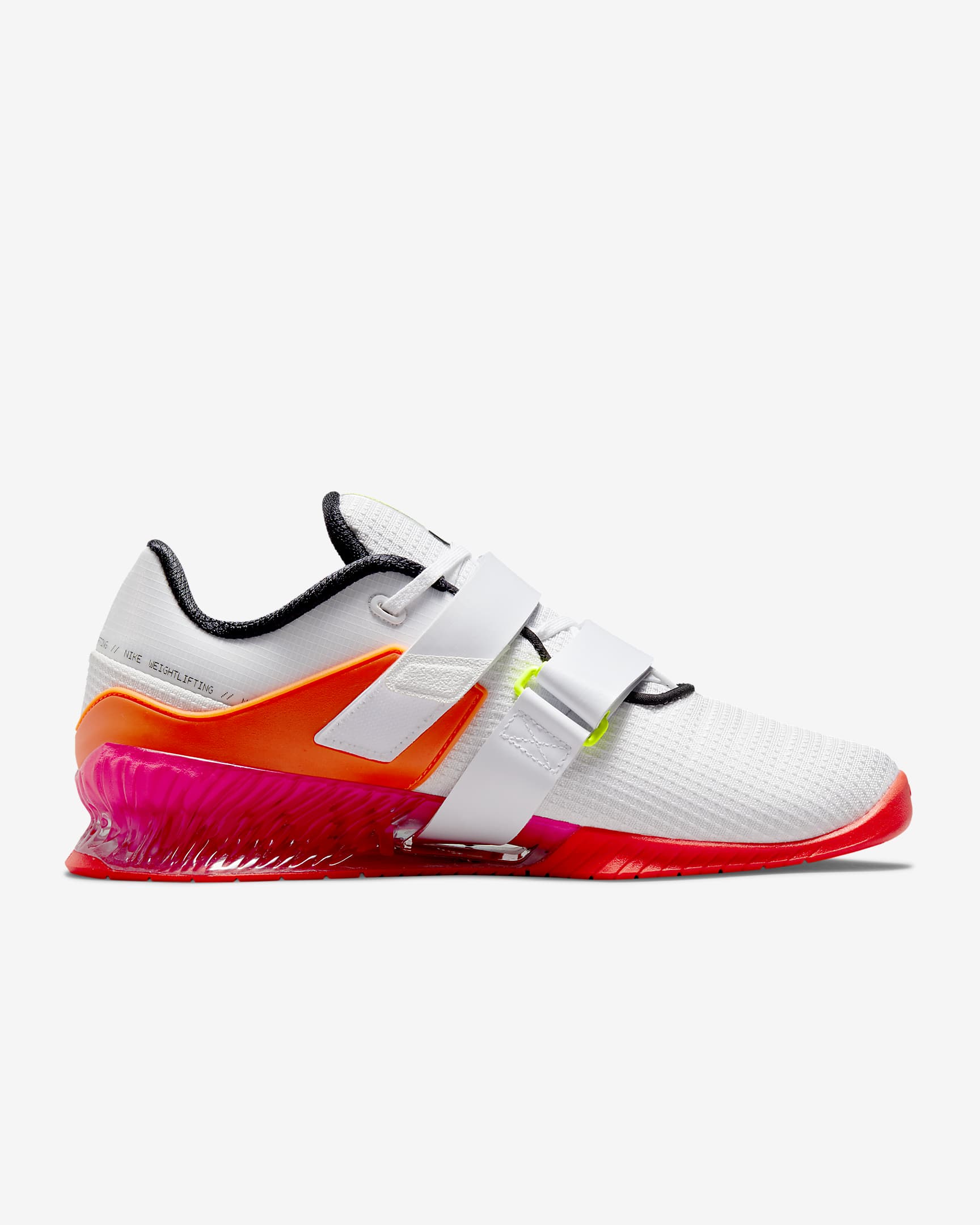 Nike Romaleos 4 SE Zapatillas de halterofilia - Blanco/Carmesí brillante/Pink Blast/Negro