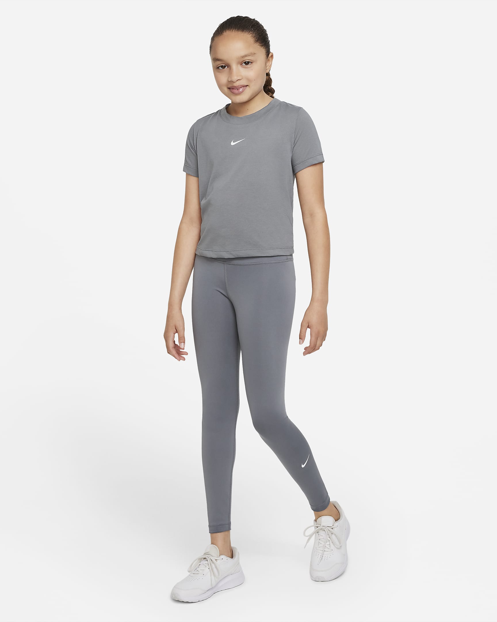 Nike Dri-FIT One Big Kids' (Girls') Leggings. Nike.com