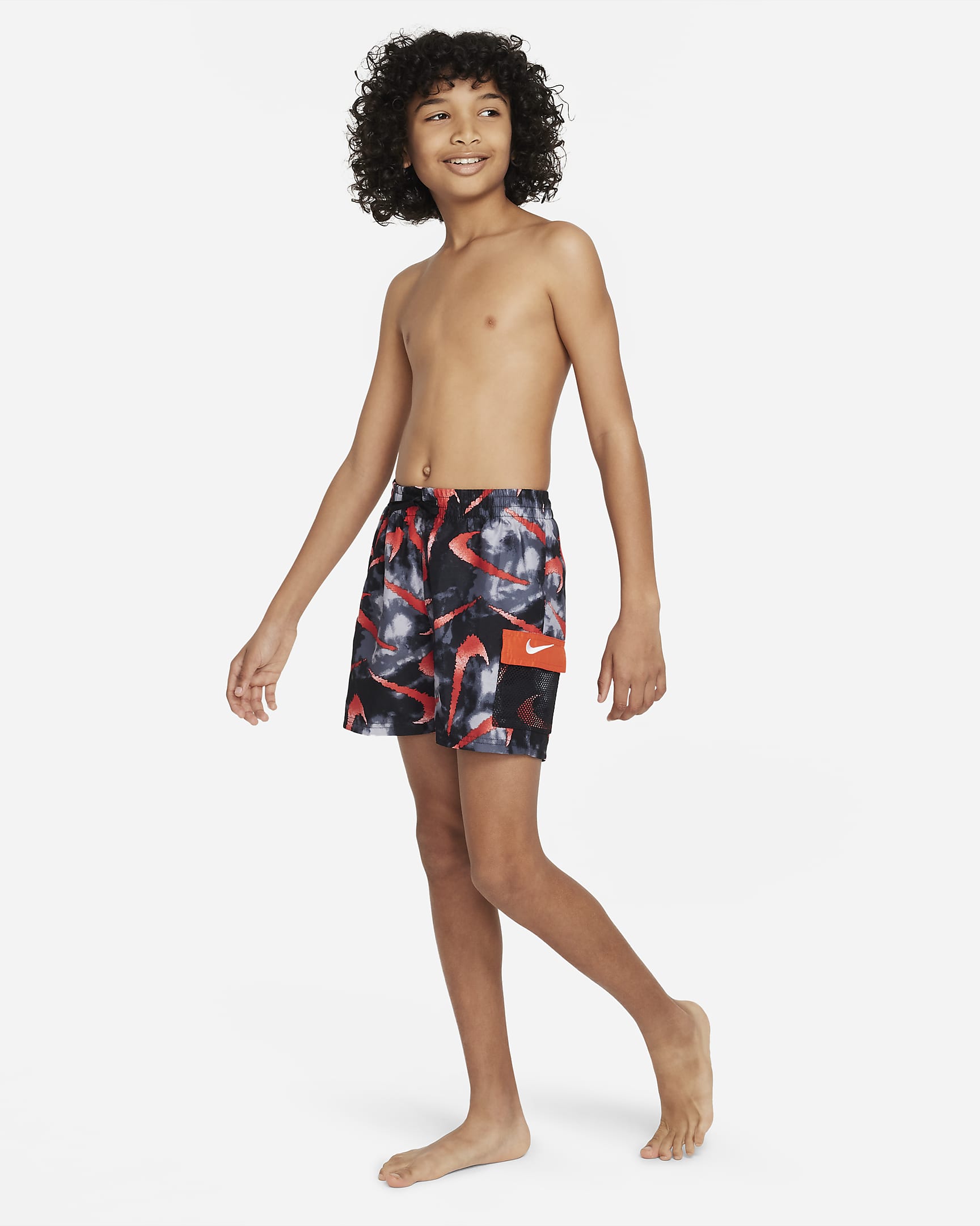 Nike Swim Older Kids' (Boys') 10cm (approx.) Volley Swimming Shorts ...