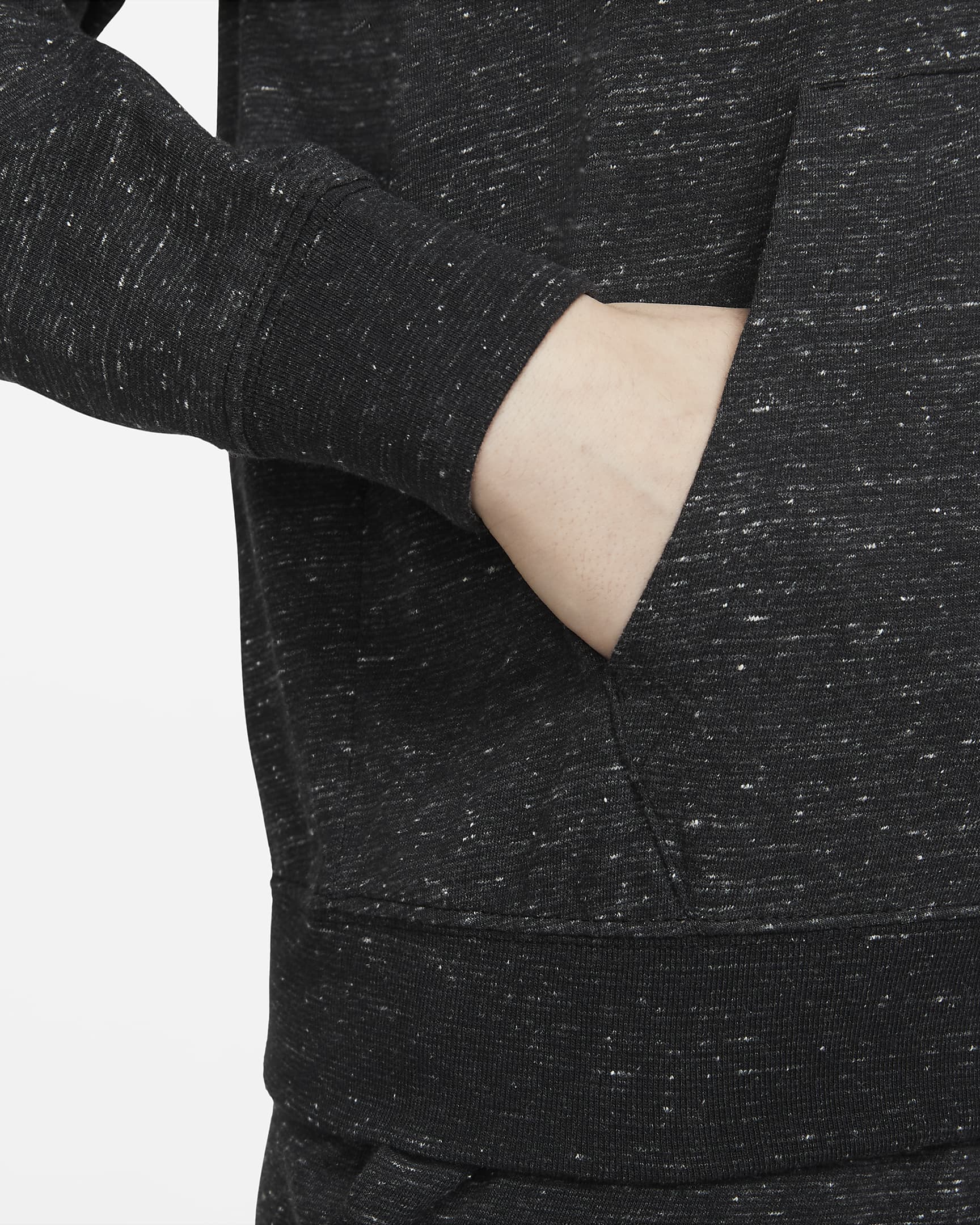 Nike Sportswear Gym Vintage DamenHoodie mit durchgehendem