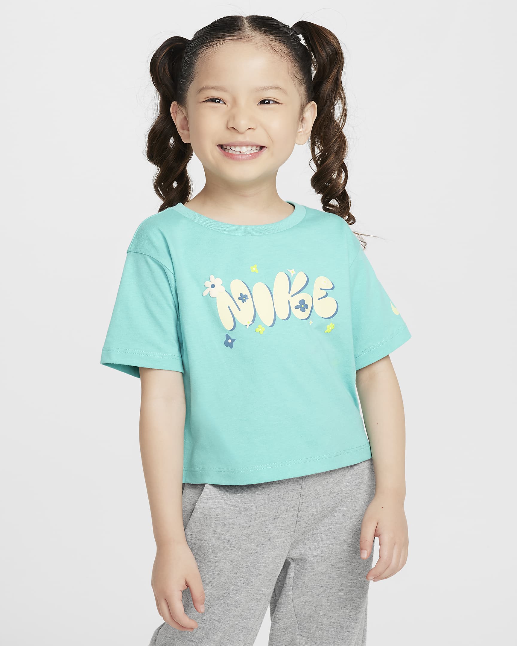 Nike Toddler Izzy Graphic T-Shirt - Green Frost