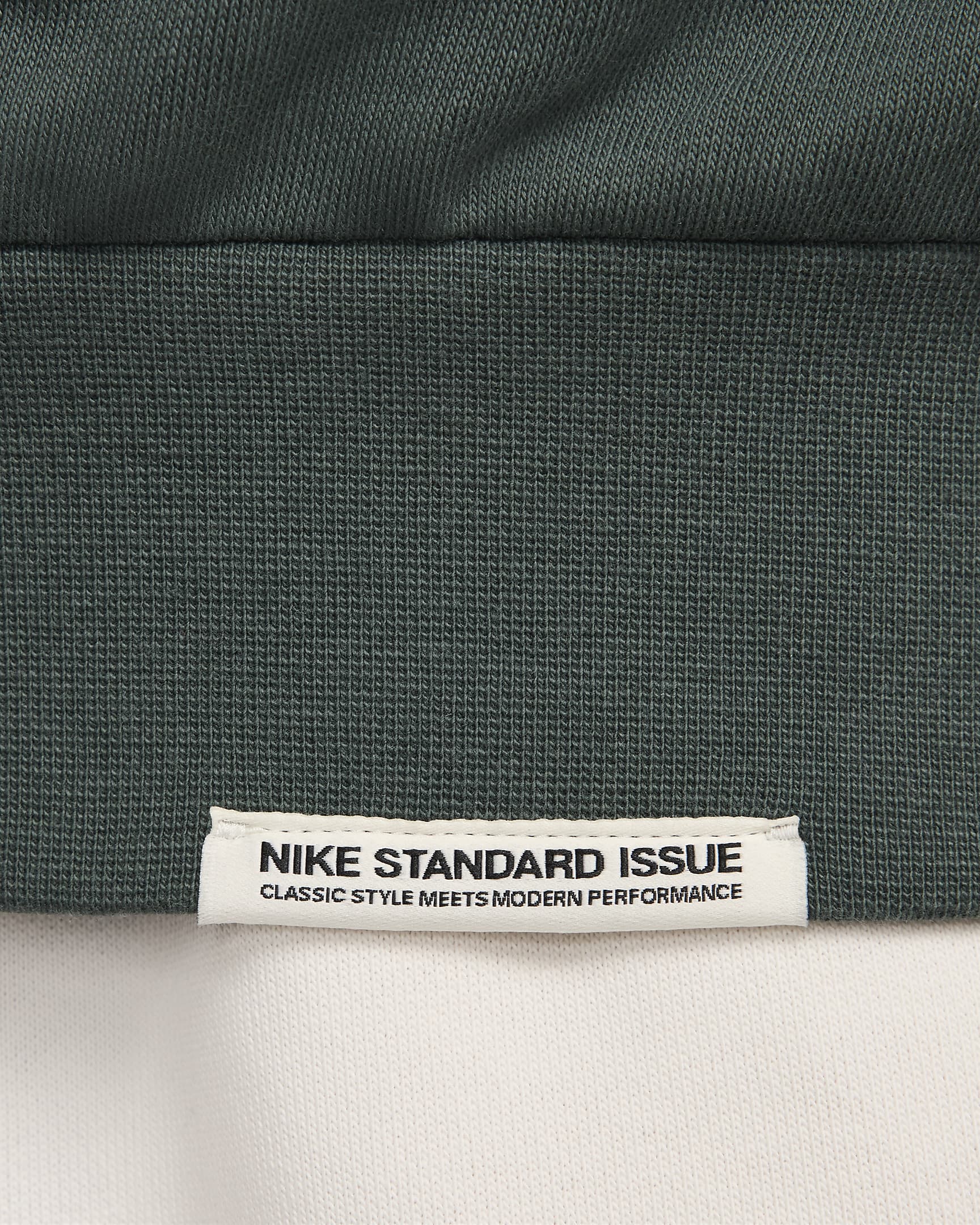 Sudadera con gorro de básquetbol sin cierre Dri-FIT para hombre Nike Standard Issue - Verde vintage