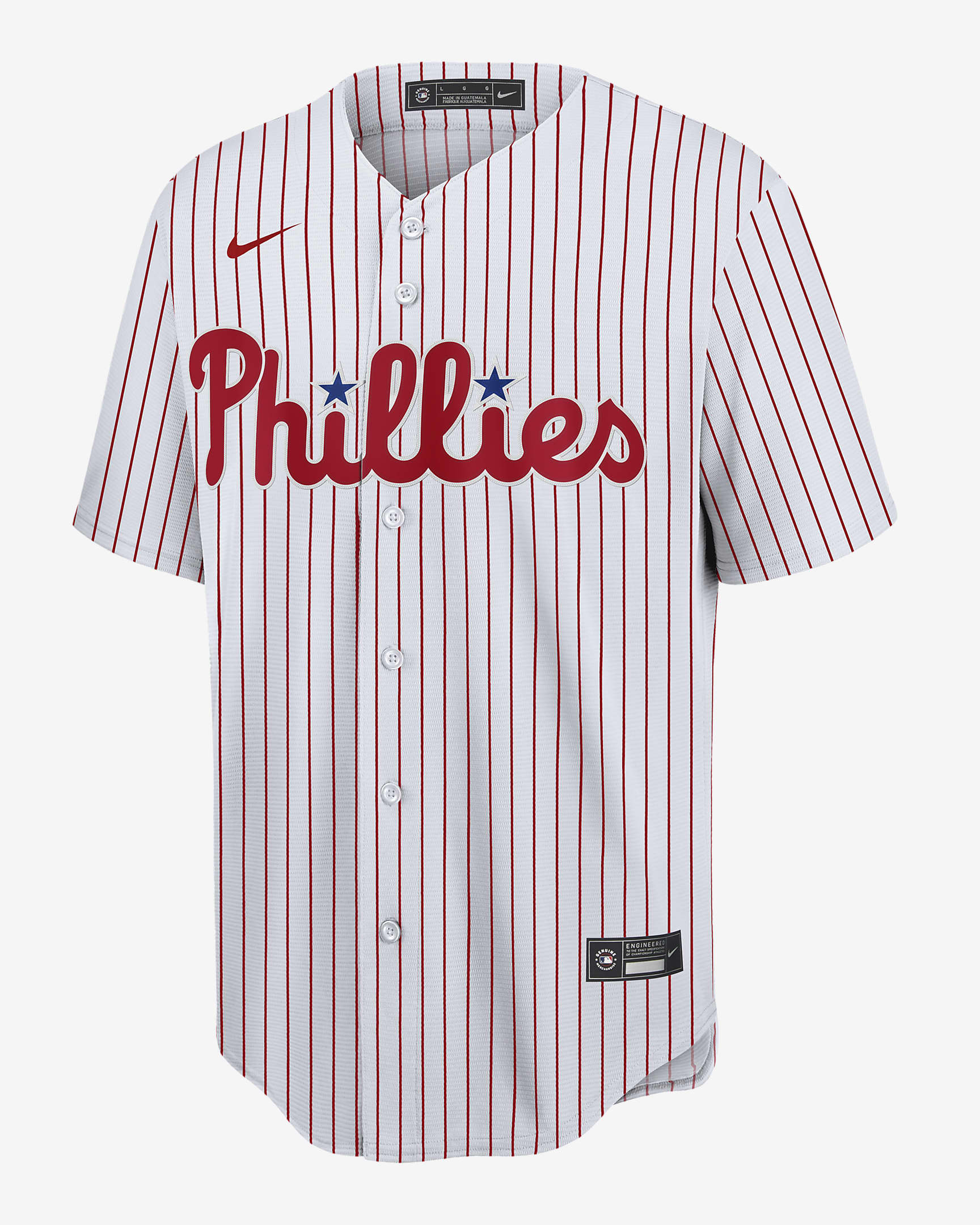 MLB Philadelphia Phillies (Rhys Hoskins) Men's Replica Baseball Jersey