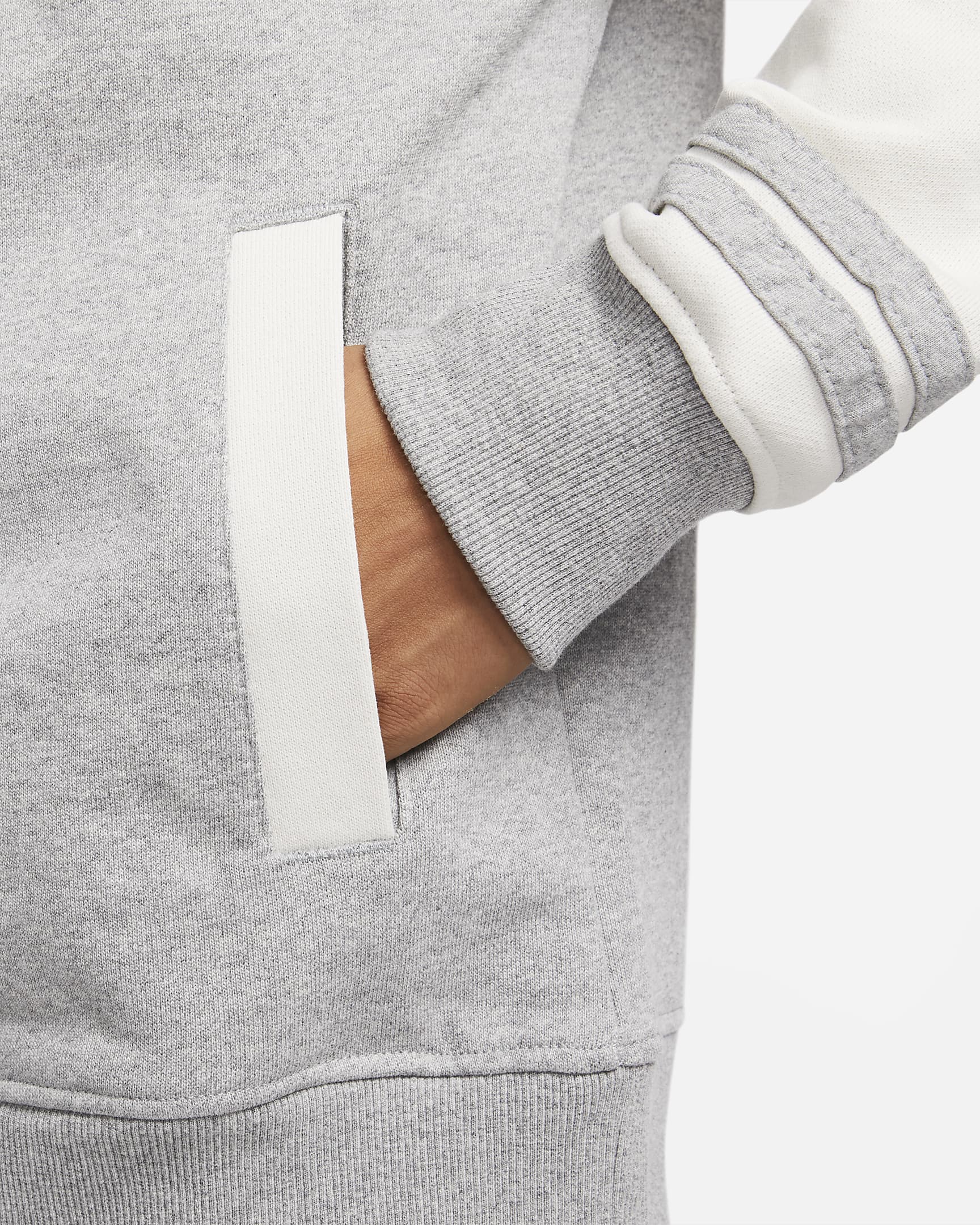 Nike Sportswear Men's Fleece Varsity Jacket. Nike AT