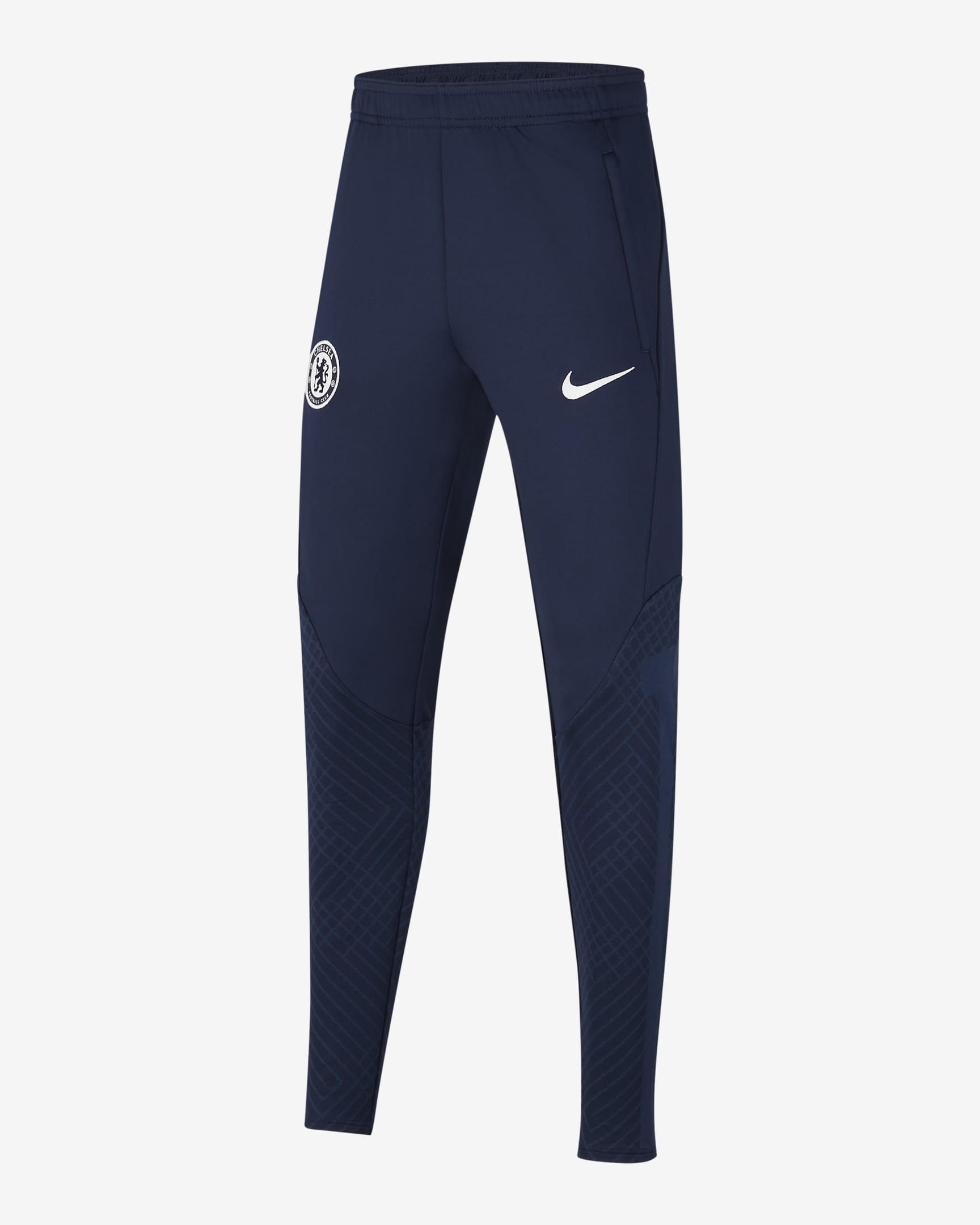 Chelsea F.C. Strike Older Kids' Nike Dri-FIT Football Pants. Nike IE
