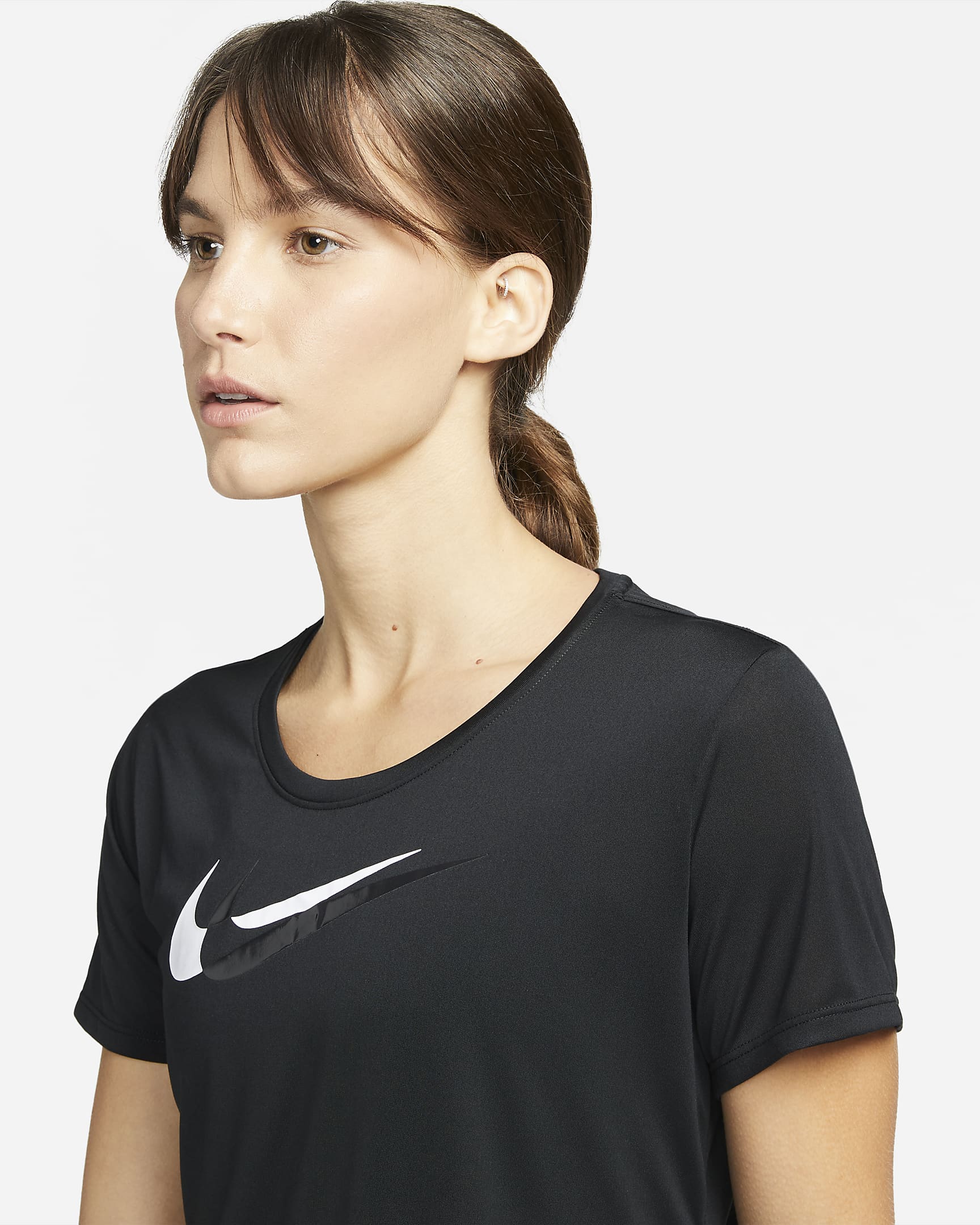 Nike Dri-FIT Swoosh Run Women's Short-Sleeve Running Top. Nike NZ