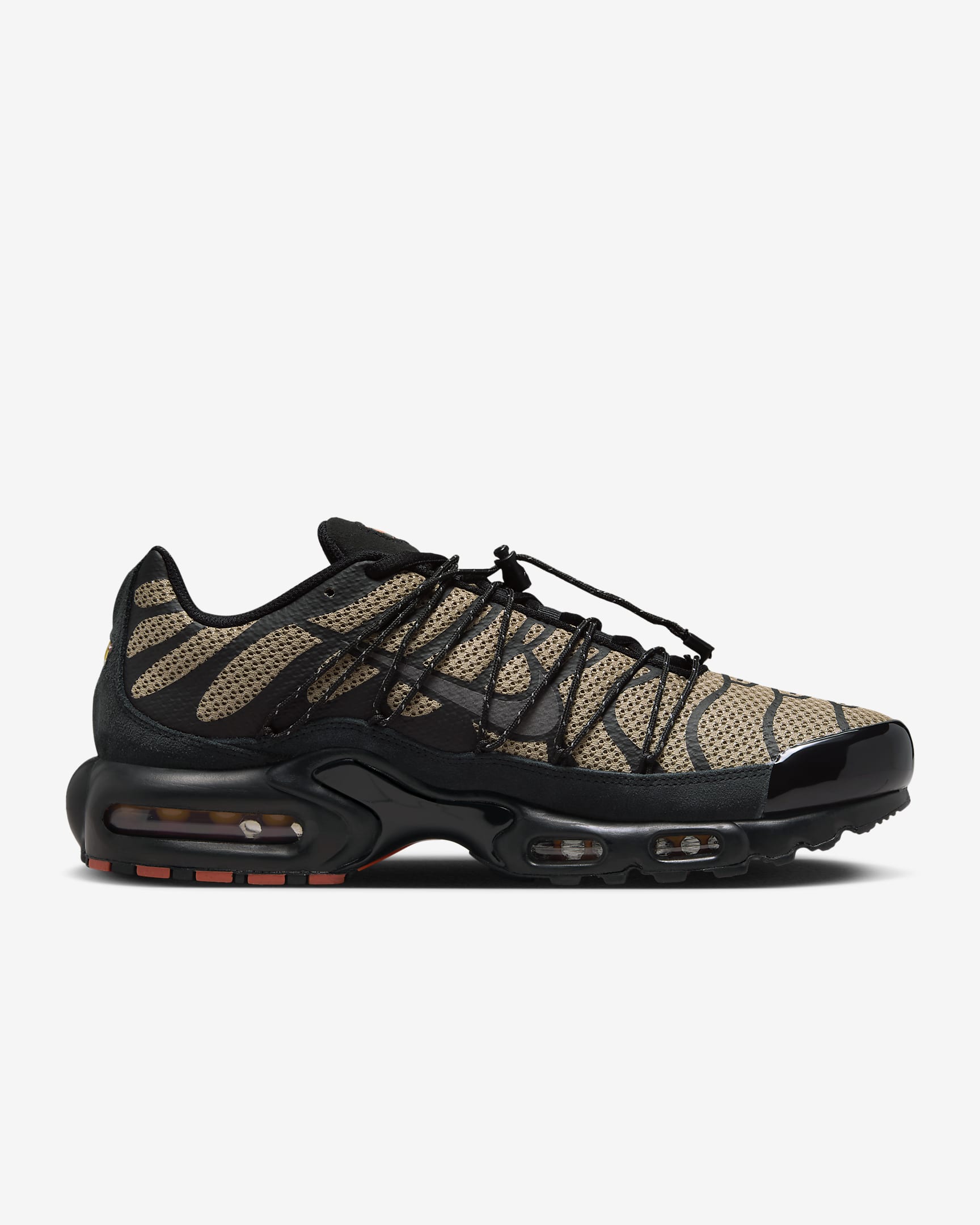 Nike Air Max Plus Utility Men's Shoes - Khaki/Safety Orange/Black