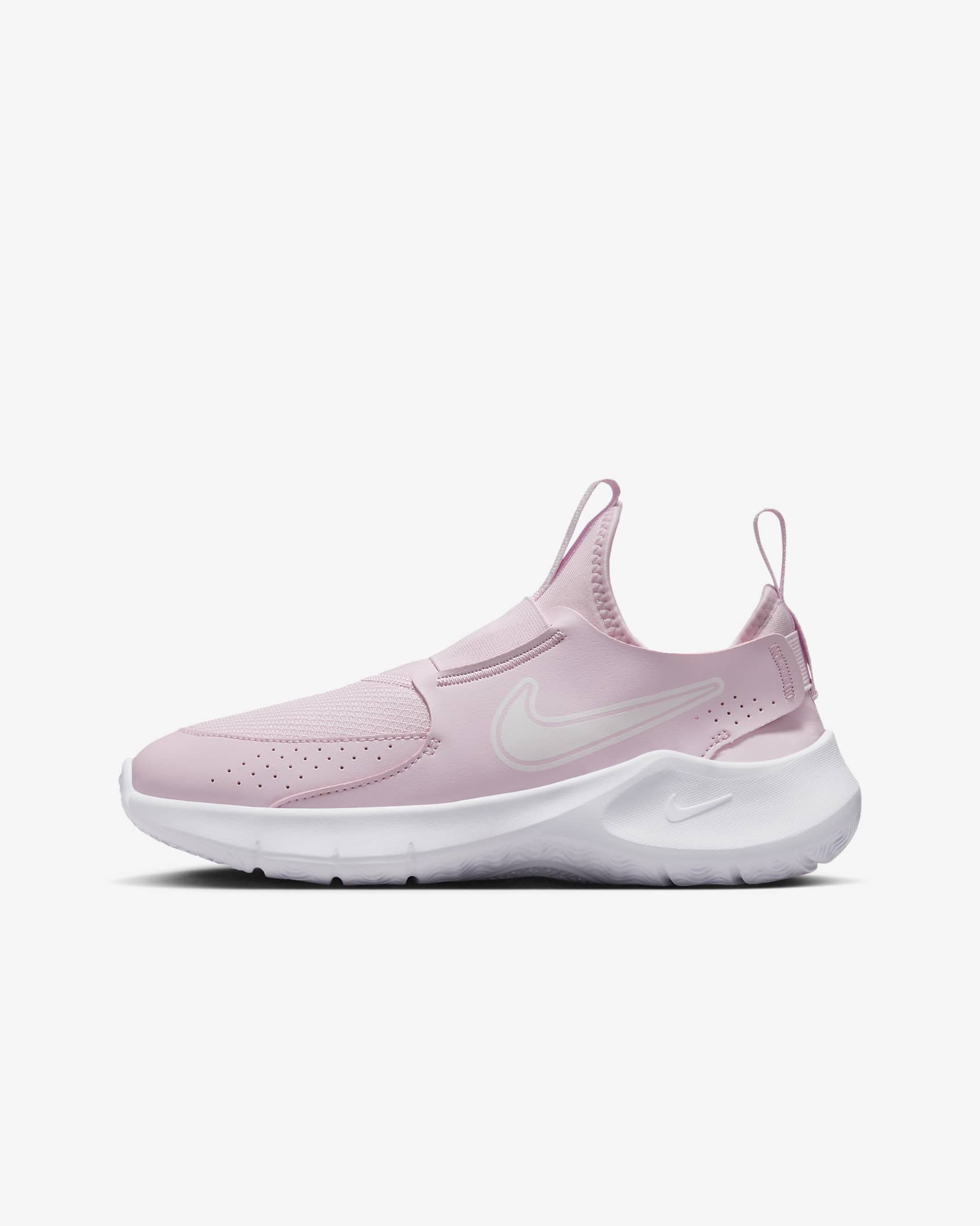 Nike Flex Runner 3-løbesko til vej til større børn - Pink Foam/hvid