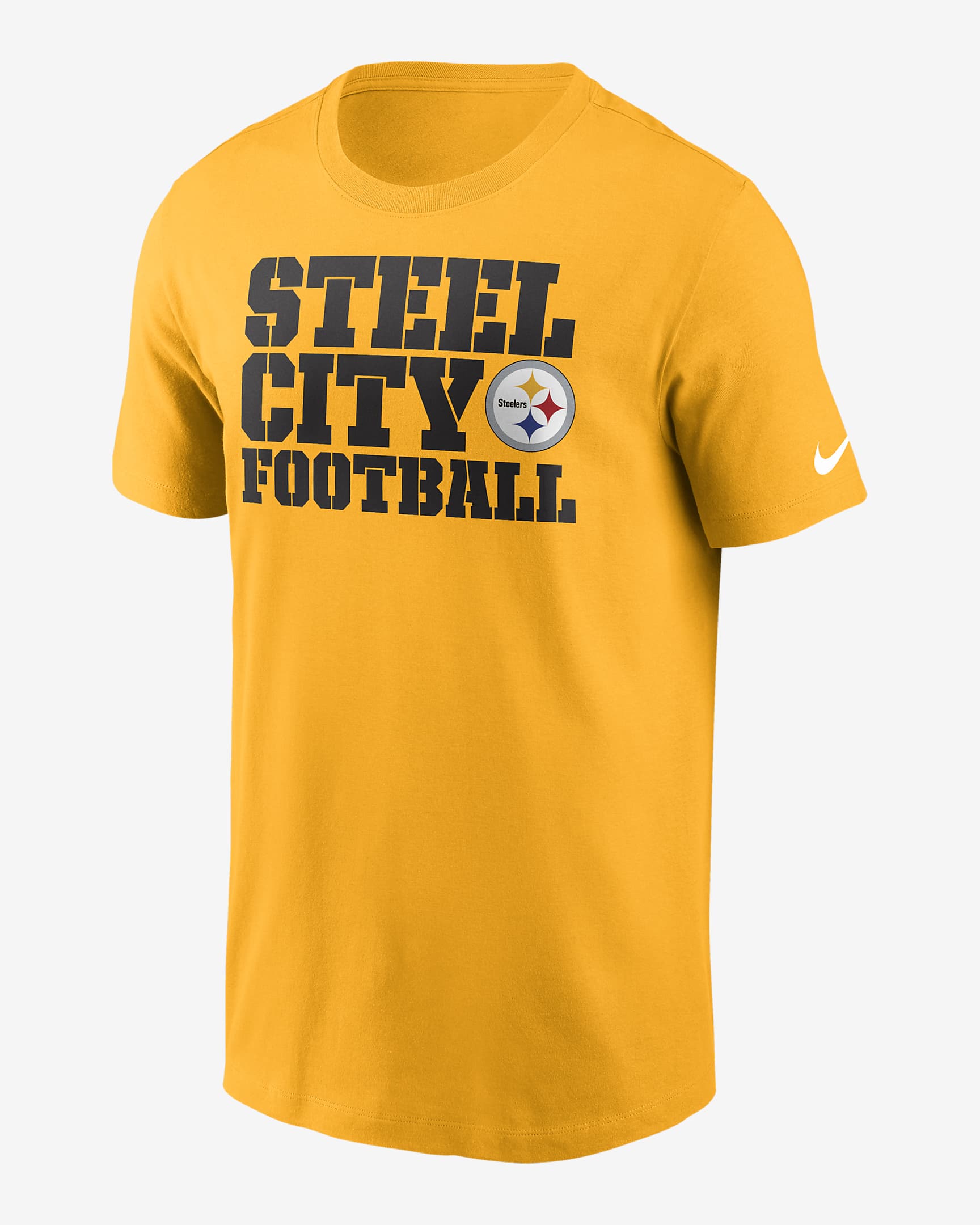 Pittsburgh Steelers Local Essential Men's Nike NFL T-Shirt. Nike.com