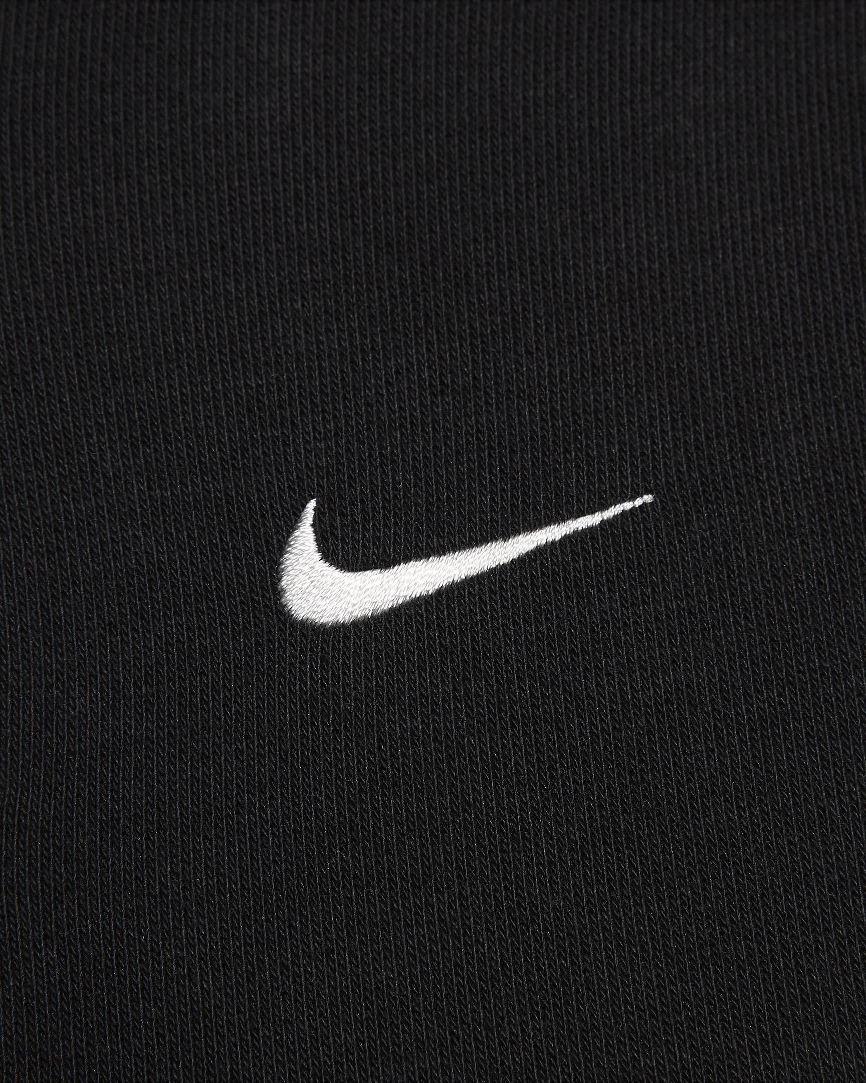 Nike Sportswear Chill Terry Women's Slim Cropped 1/2-Zip French Terry Tank Top - Black/Sail