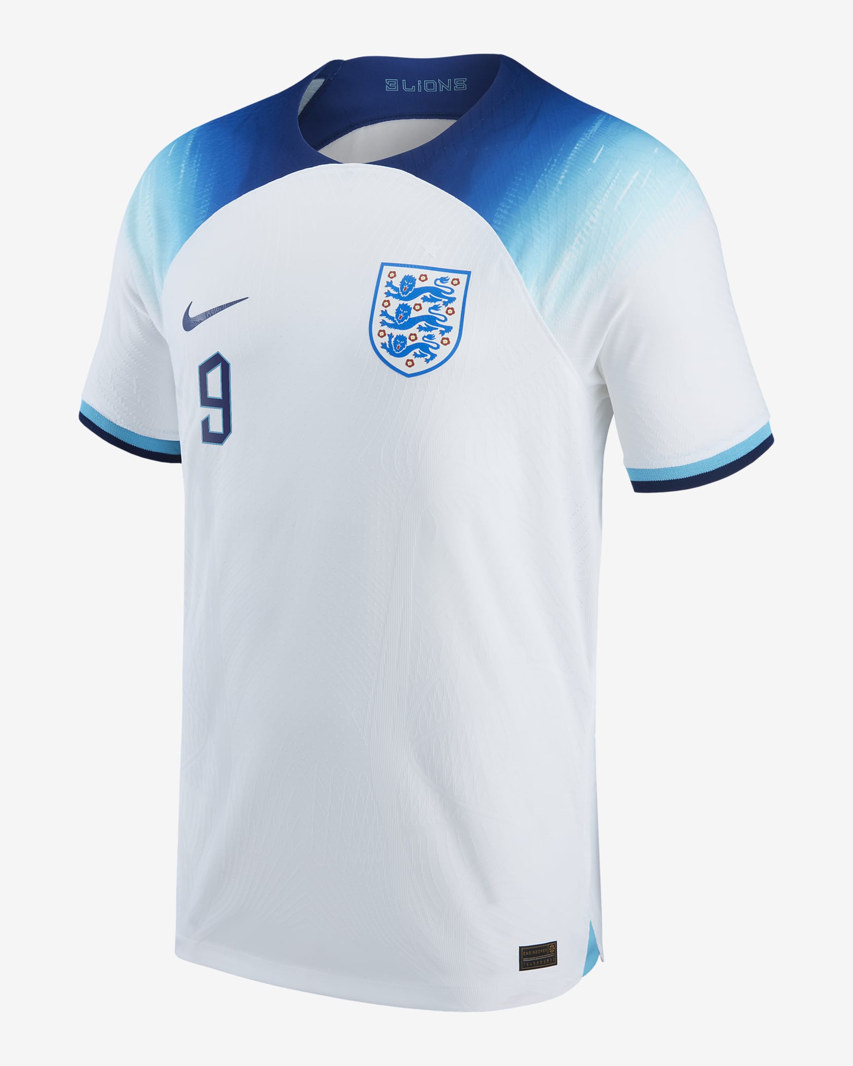 England National Team 2022/23 Vapor Match Home (Harry Kane) Men's Nike Dri-FIT ADV Soccer Jersey - White