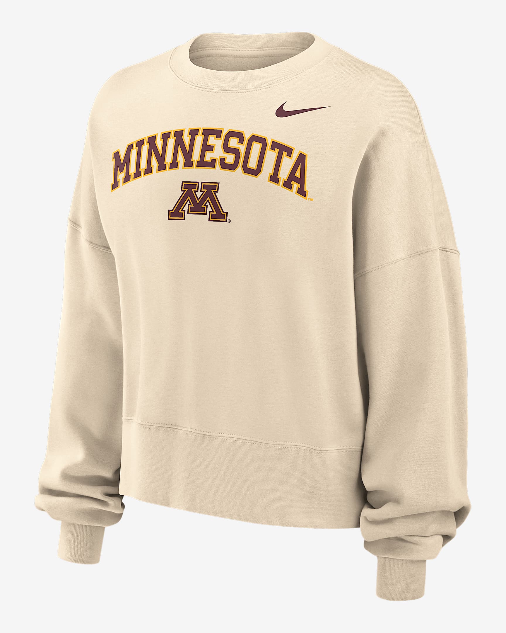 Minnesota Phoenix Fleece Women's Nike College Crew-Neck Sweatshirt - Natural