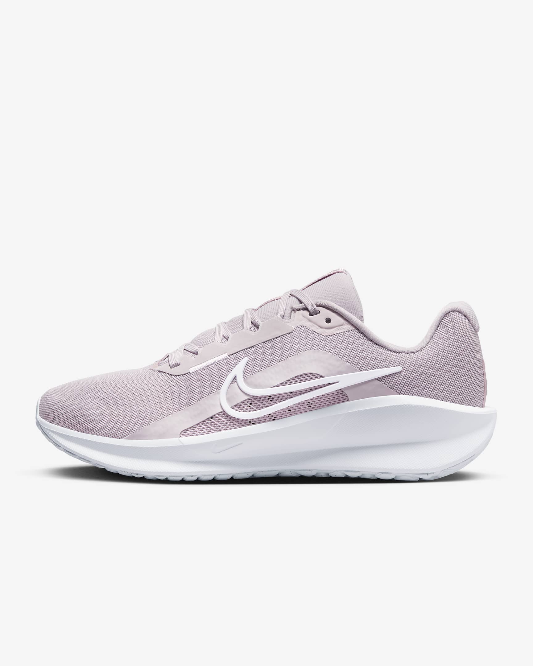 Damskie buty do biegania po asfalcie Nike Downshifter 13 - Platinum Violet/Photon Dust/Biel