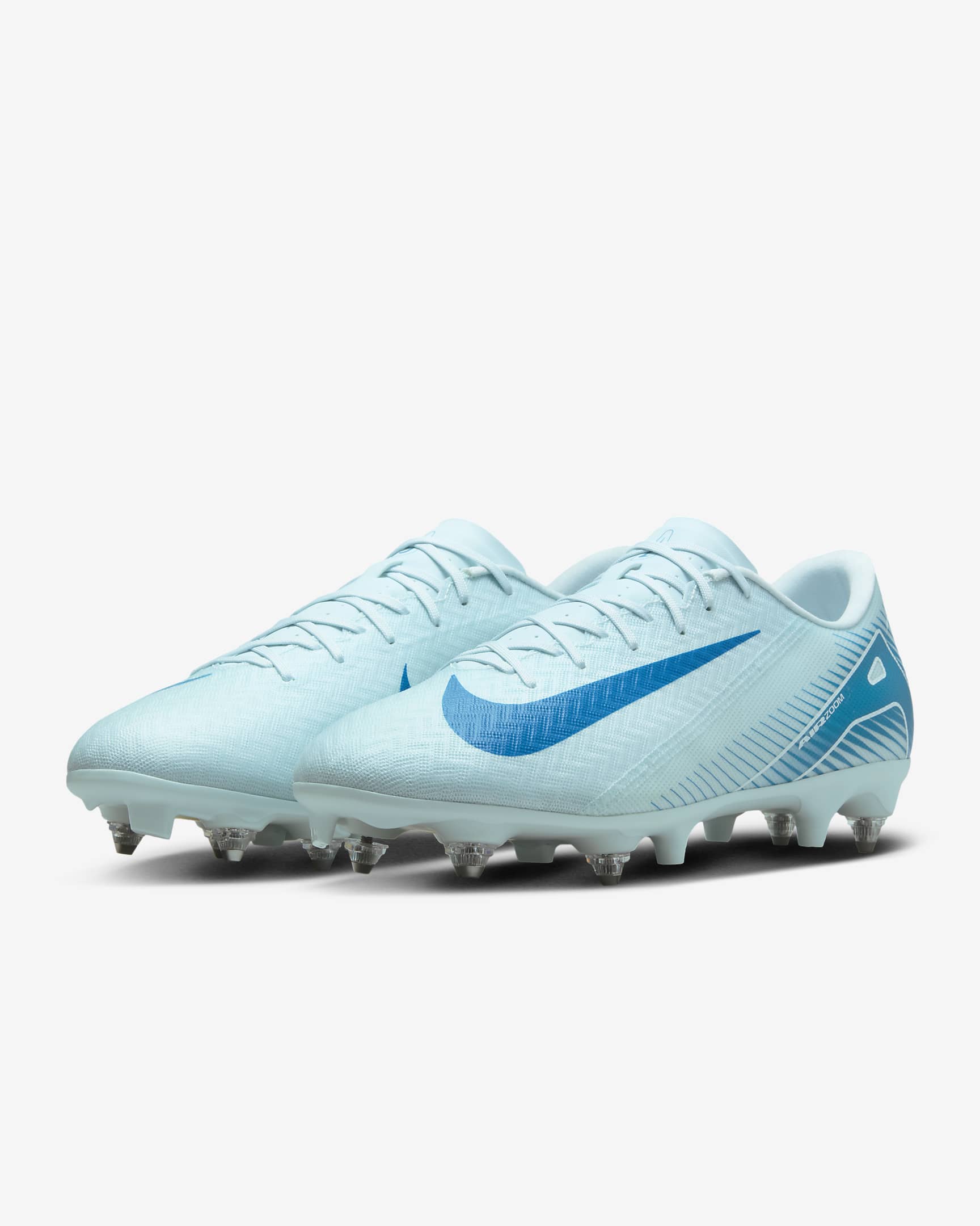 Nike Mercurial Vapor 16 Academy SG-Pro Low-Top-Fußballschuh - Glacier Blue/Blue Orbit