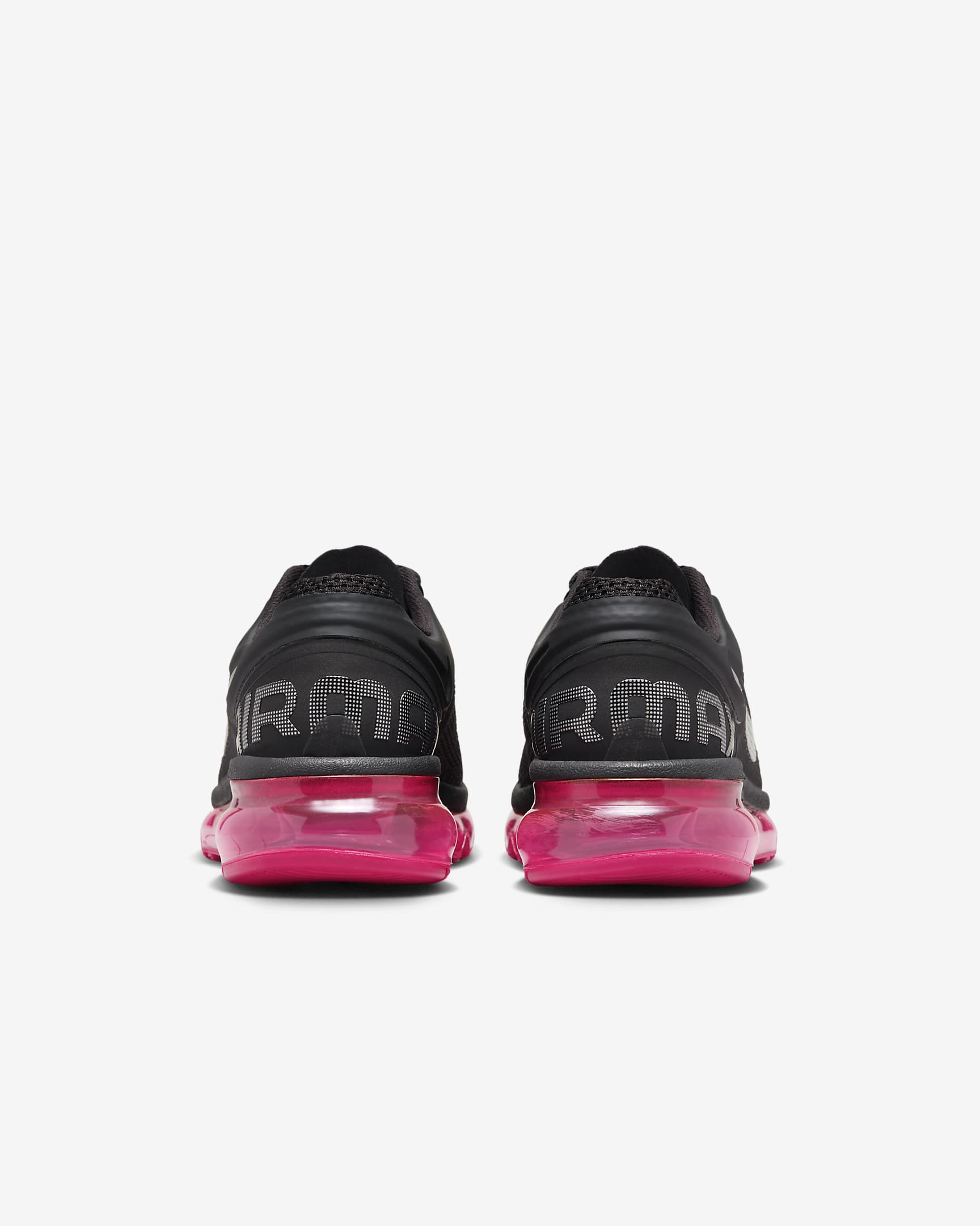 Nike Air Max 2013 Older Kids' Shoes - Black/Dark Grey/Fusion Pink/Metallic Silver
