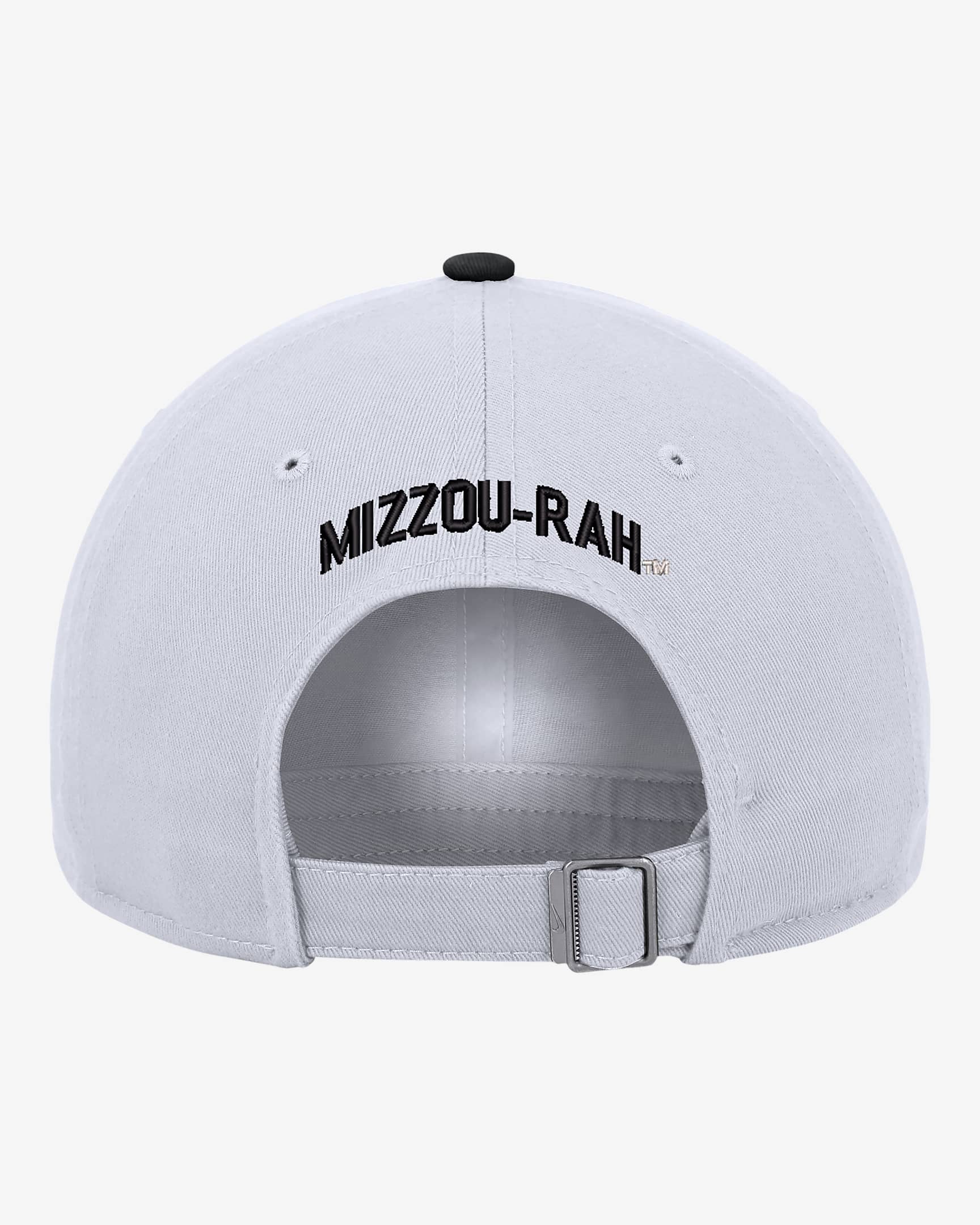 Missouri Nike College Campus Cap - White