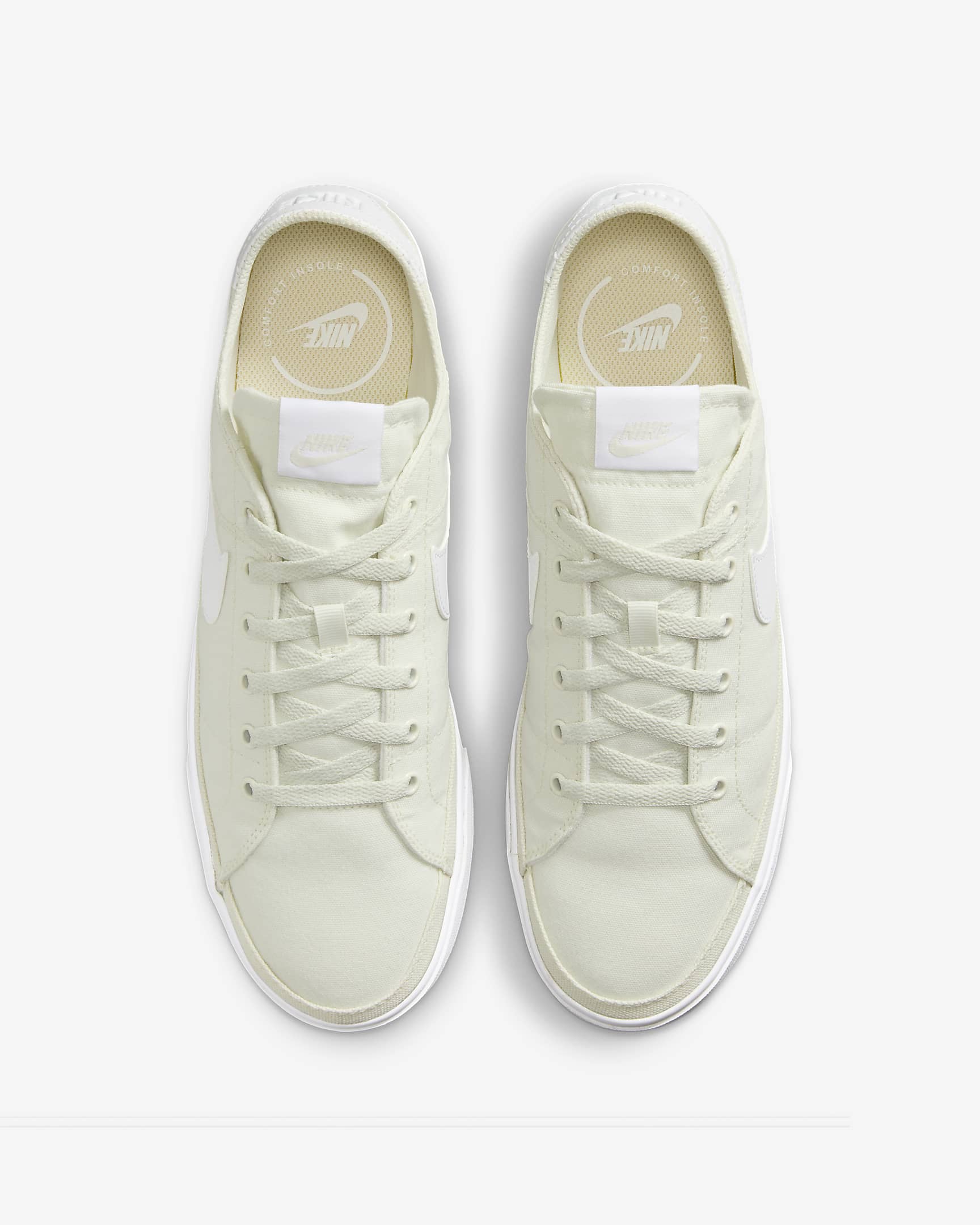 Tenis para hombre Nike Court Legacy Canvas - Mar de cristal/Blanco