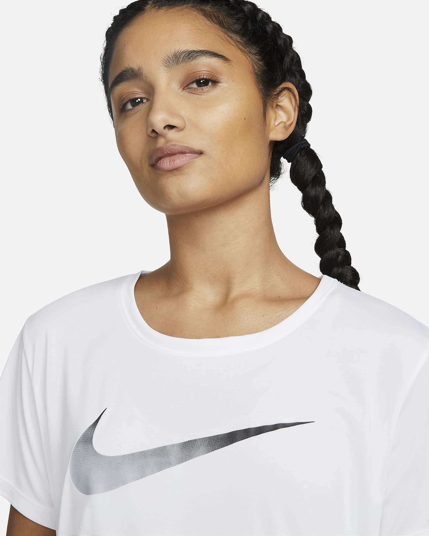 Nike Dri Fit One Womens Short Sleeve Running Top Nike Ca 6412