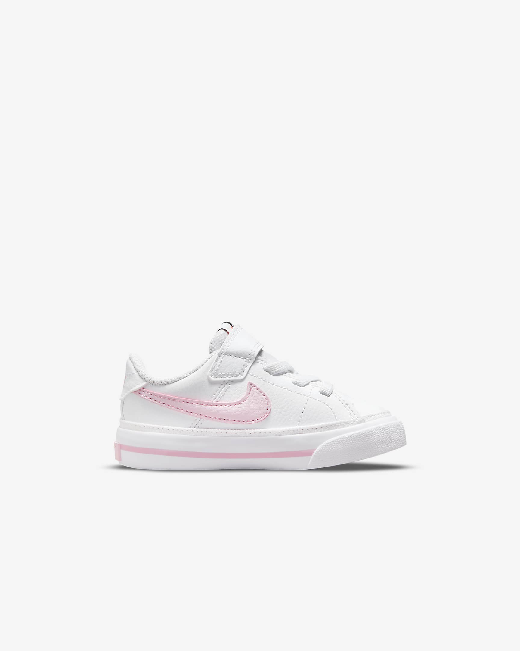 NikeCourt Legacy Baby/Toddler Shoes - White/Pink Foam