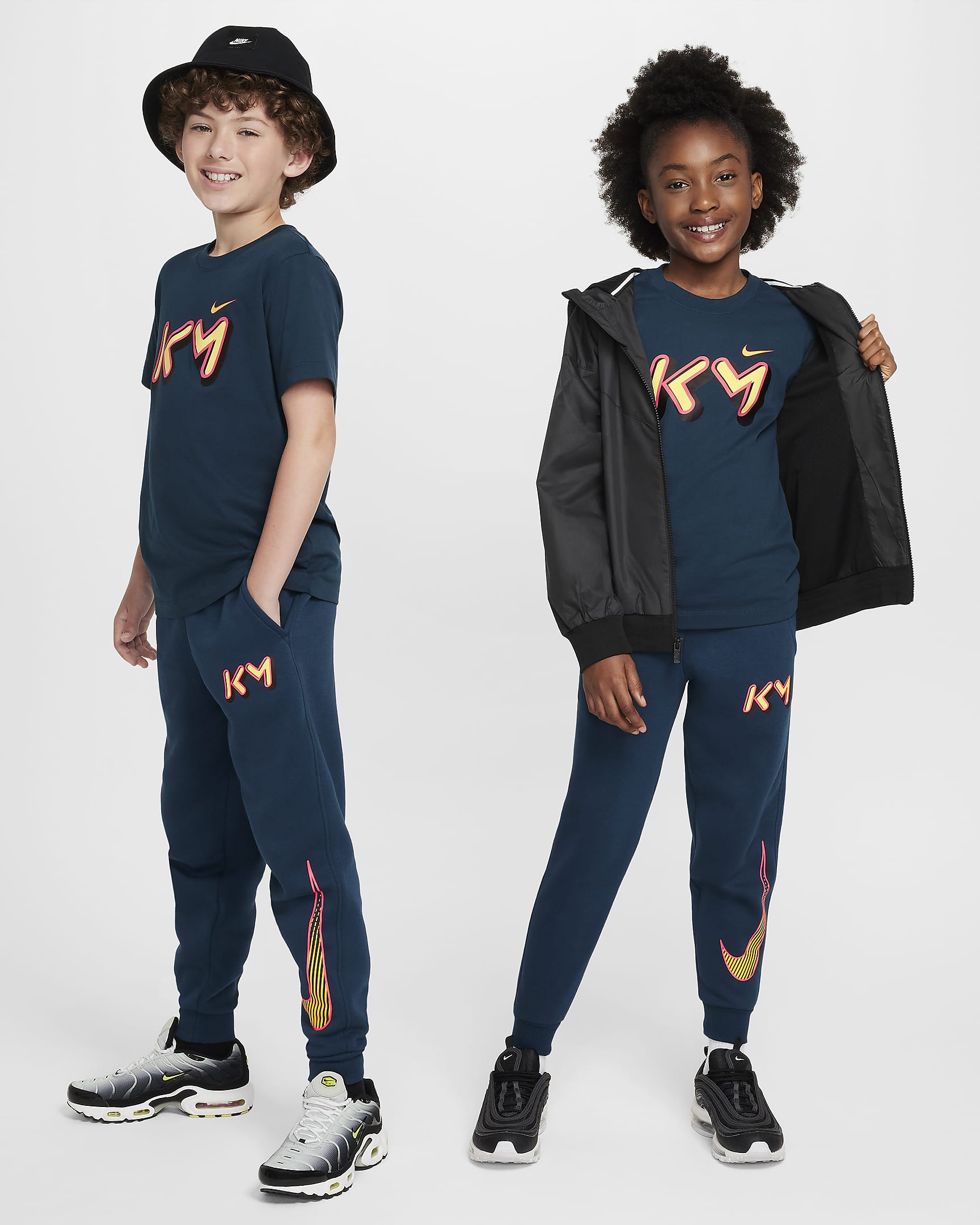 KM Older Kids' T-Shirt - Armoury Navy