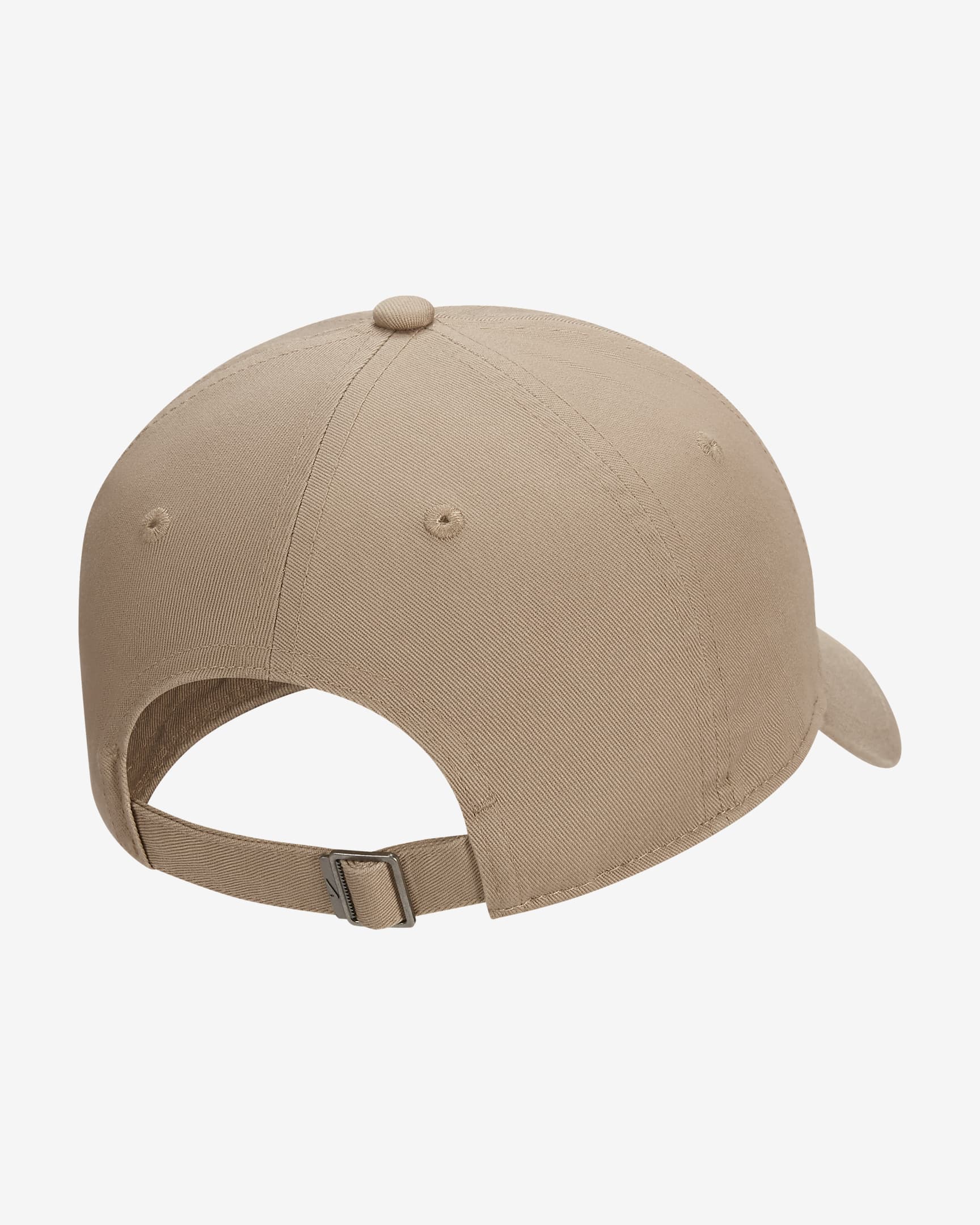 Nike Club unstrukturierte Futura Wash-Cap - Khaki/Weiß