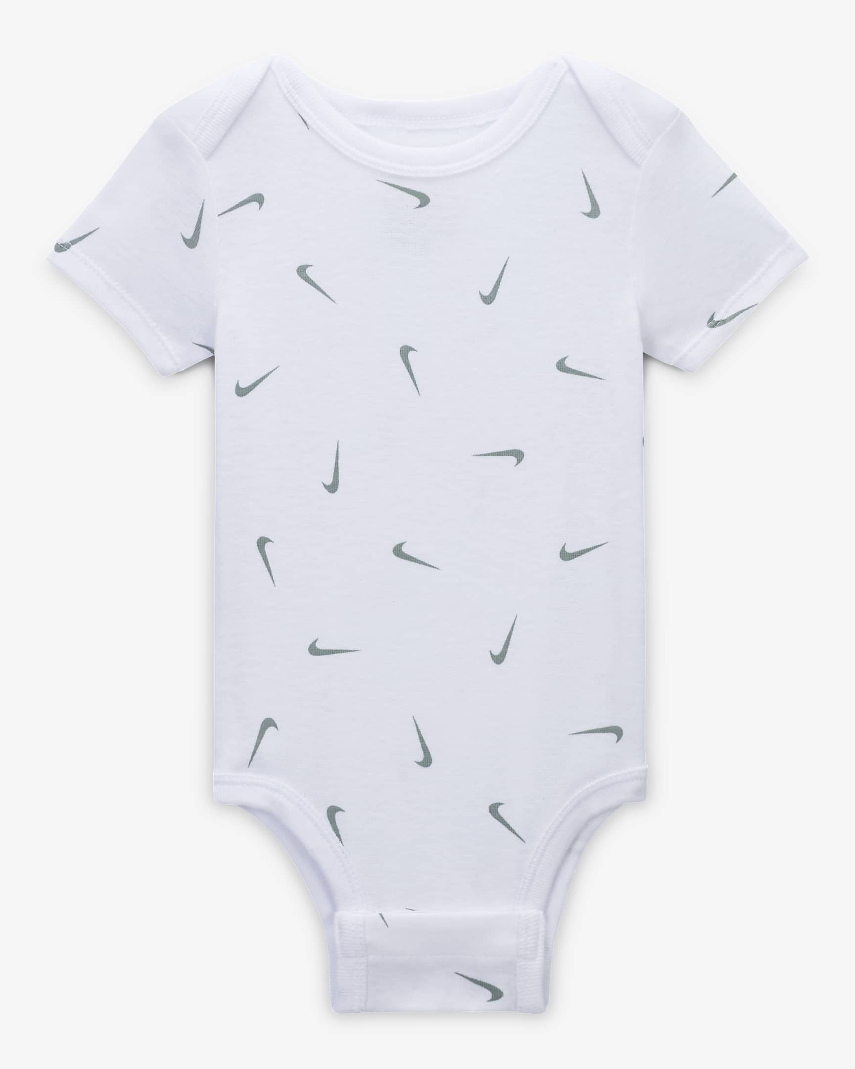 Nike Baby Essentials-bodysuits til babyer (0-9 mdr.) (pakke med 3 stk.) - multifarvet/Mica Green