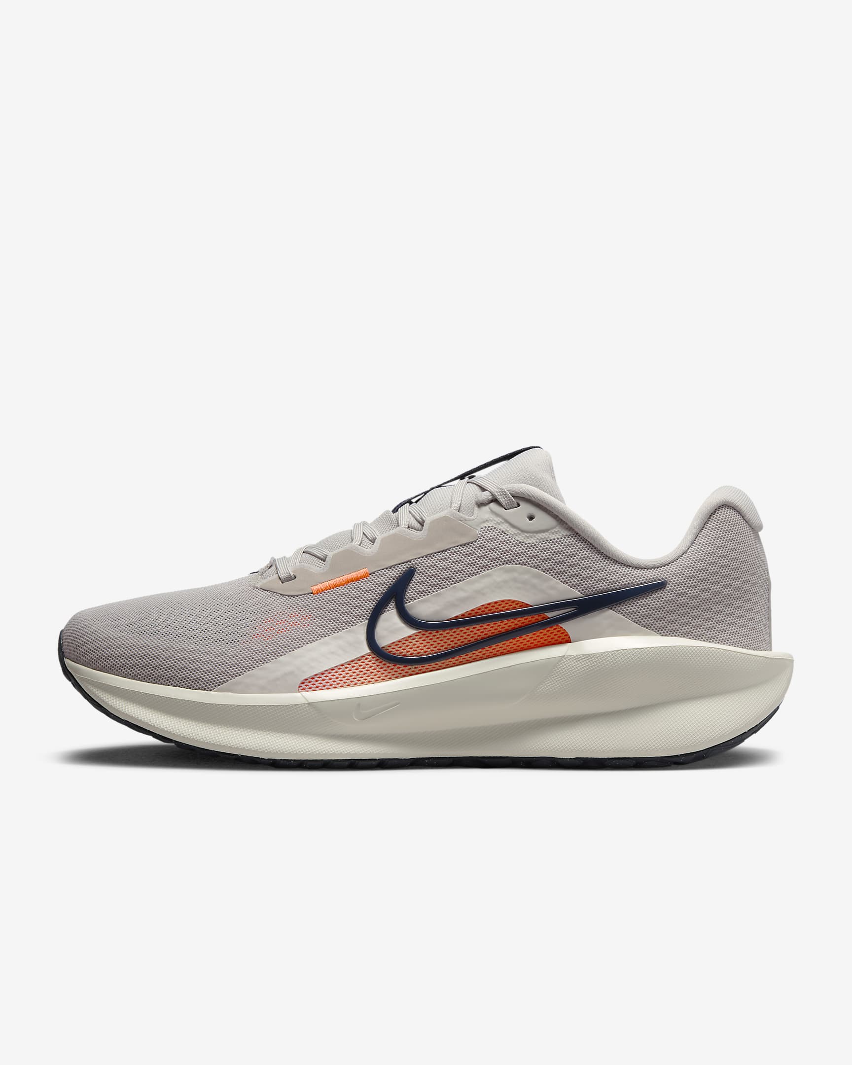 Tenis de correr en pavimento para hombre Nike Downshifter 13 - Mena de hierro claro/Naranja total/Vela/Trueno azul