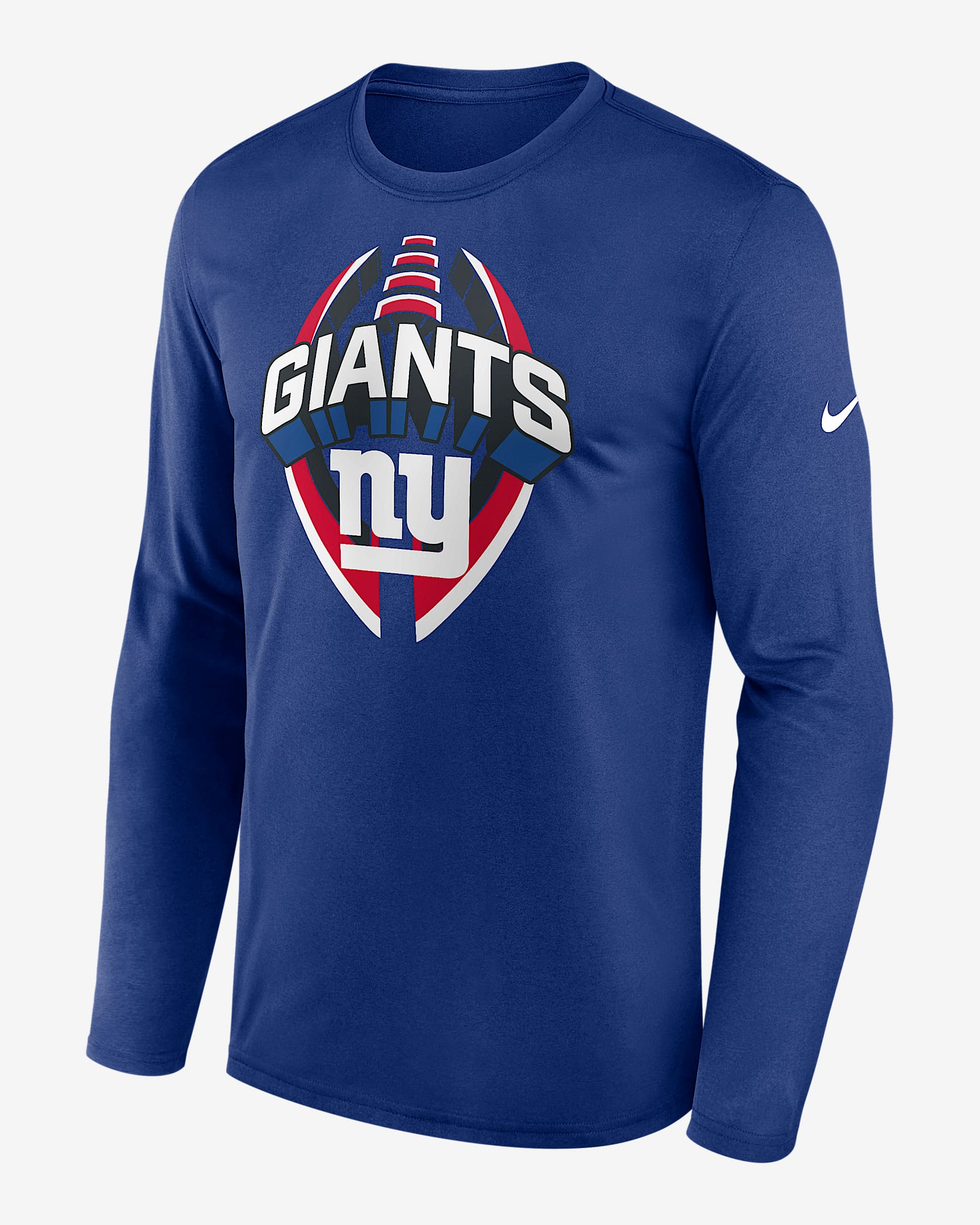 New York Giants Legend Icon Men's Nike Dri-FIT NFL Long-Sleeve T-Shirt - Blue