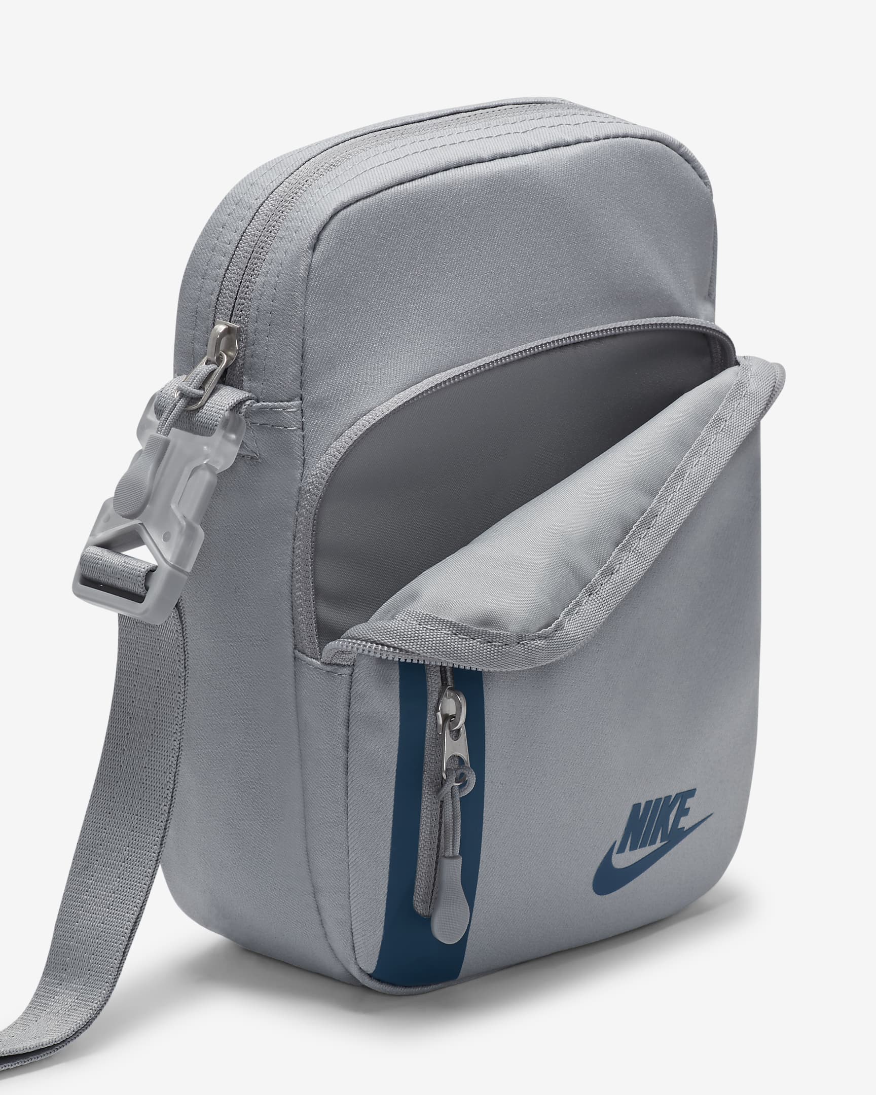 Nike Premium Cross-Body Bag (4L) - Wolf Grey/Wolf Grey/Valerian Blue