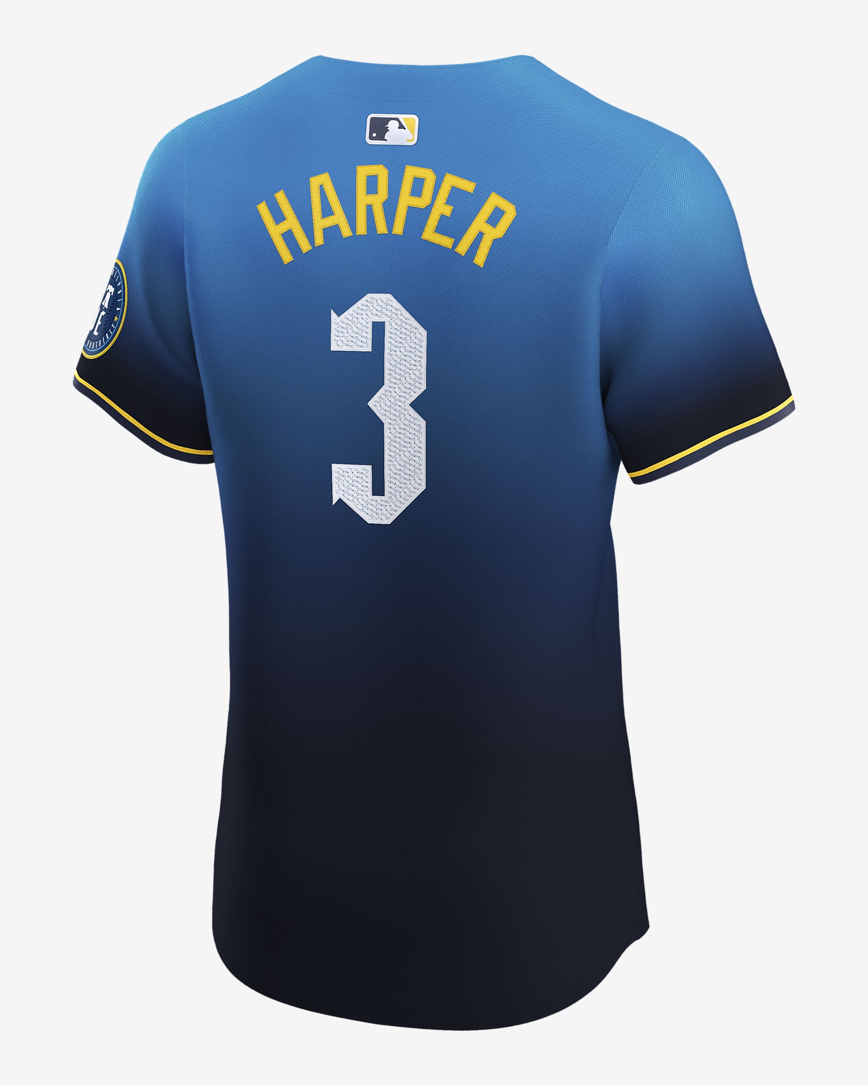 Jersey Nike DriFIT ADV de la MLB Elite para hombre Bryce Harper