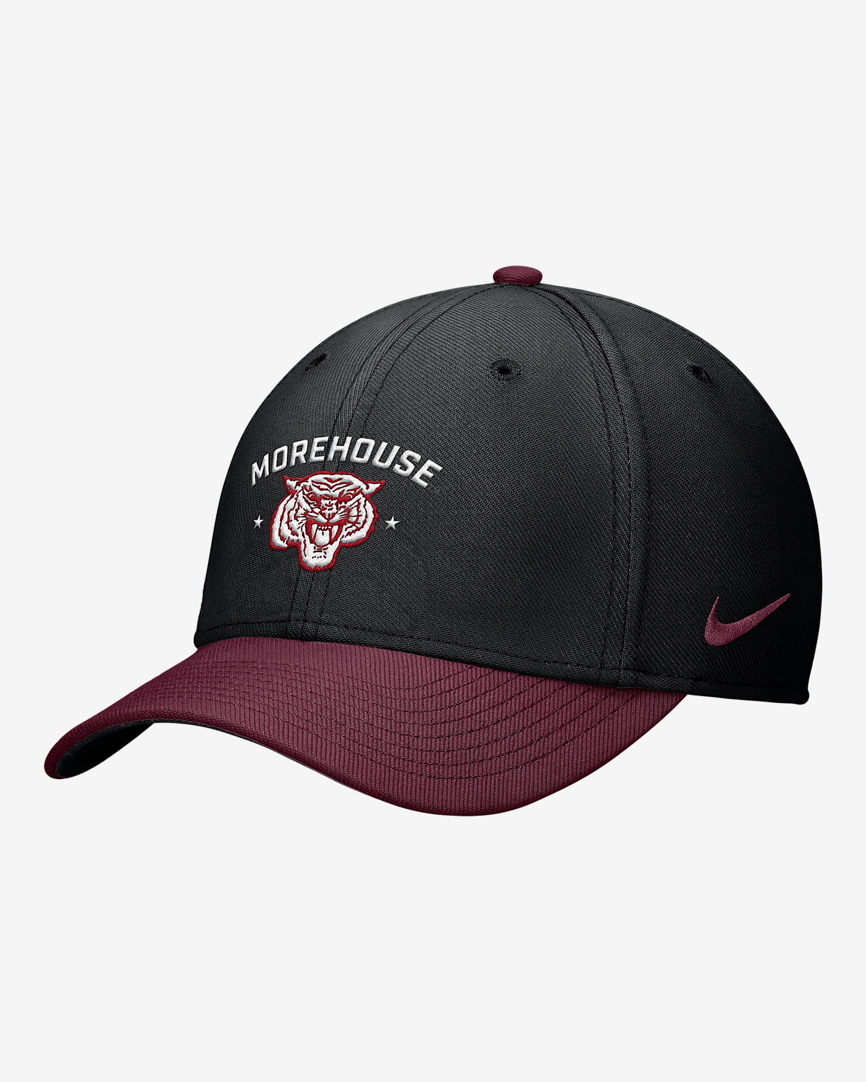 Nike Rise College (Morehouse College) Dri-FIT SwooshFlex Cap - Black
