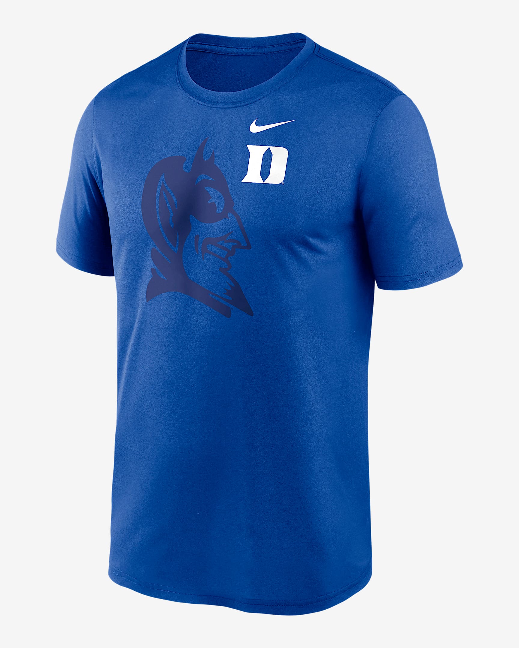 Duke Campus Legend Shadow Logo Men's Nike Dri-FIT College T-Shirt - Royal
