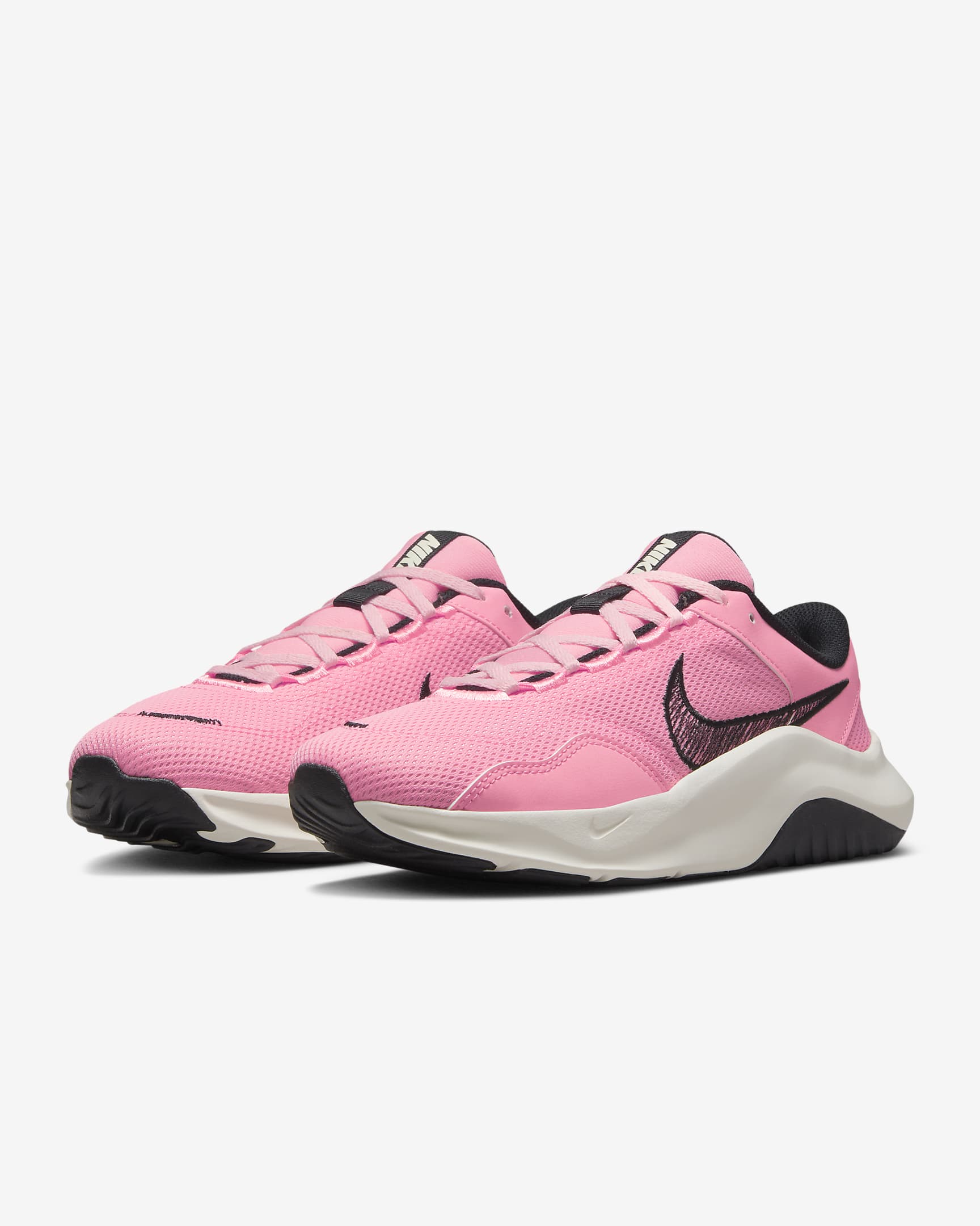 Nike Legend Essential 3 Next Nature Women's Workout Shoes - Coral Chalk/Sail/Black