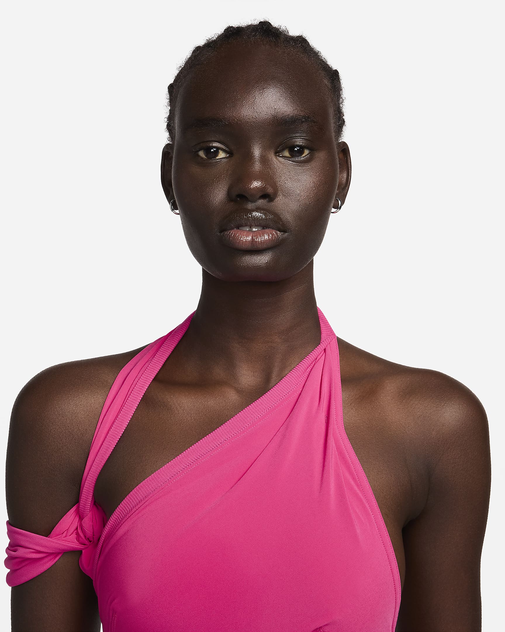 Robe effet superposé Nike x Jacquemus pour femme - Watermelon