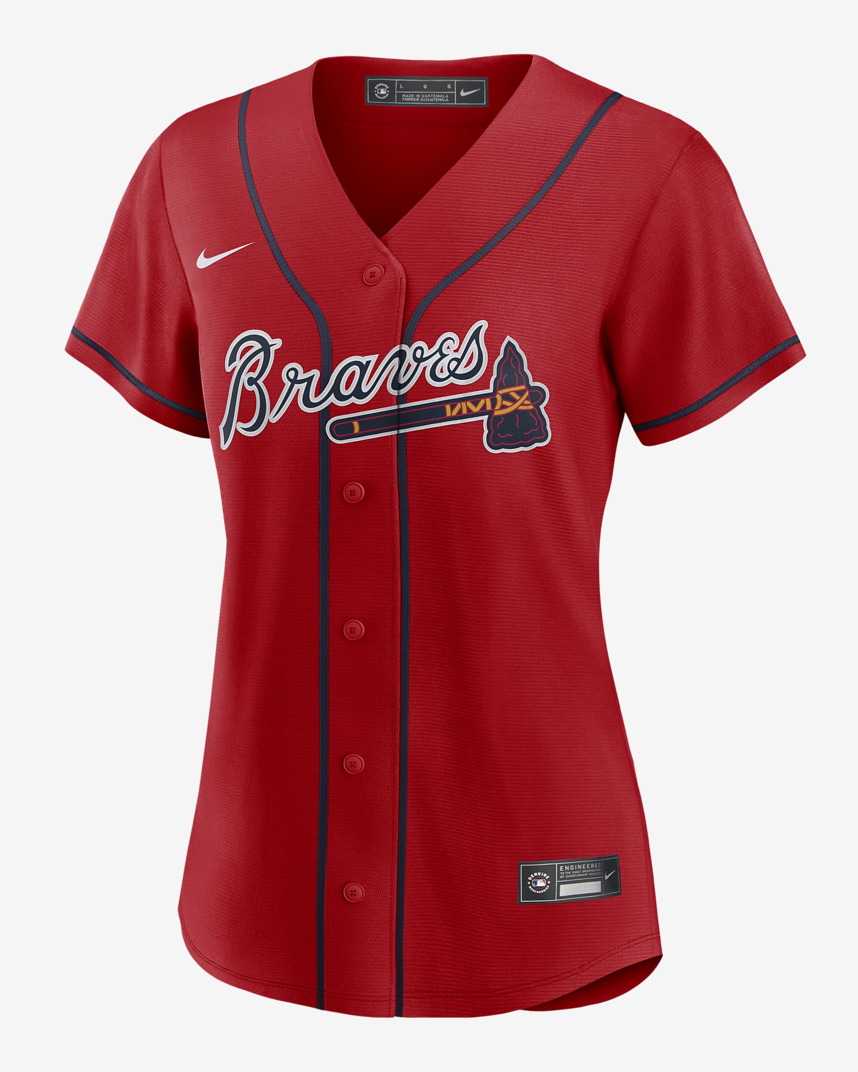 MLB Atlanta Braves (Ronald Acuna Jr.) Women's Replica Baseball Jersey ...