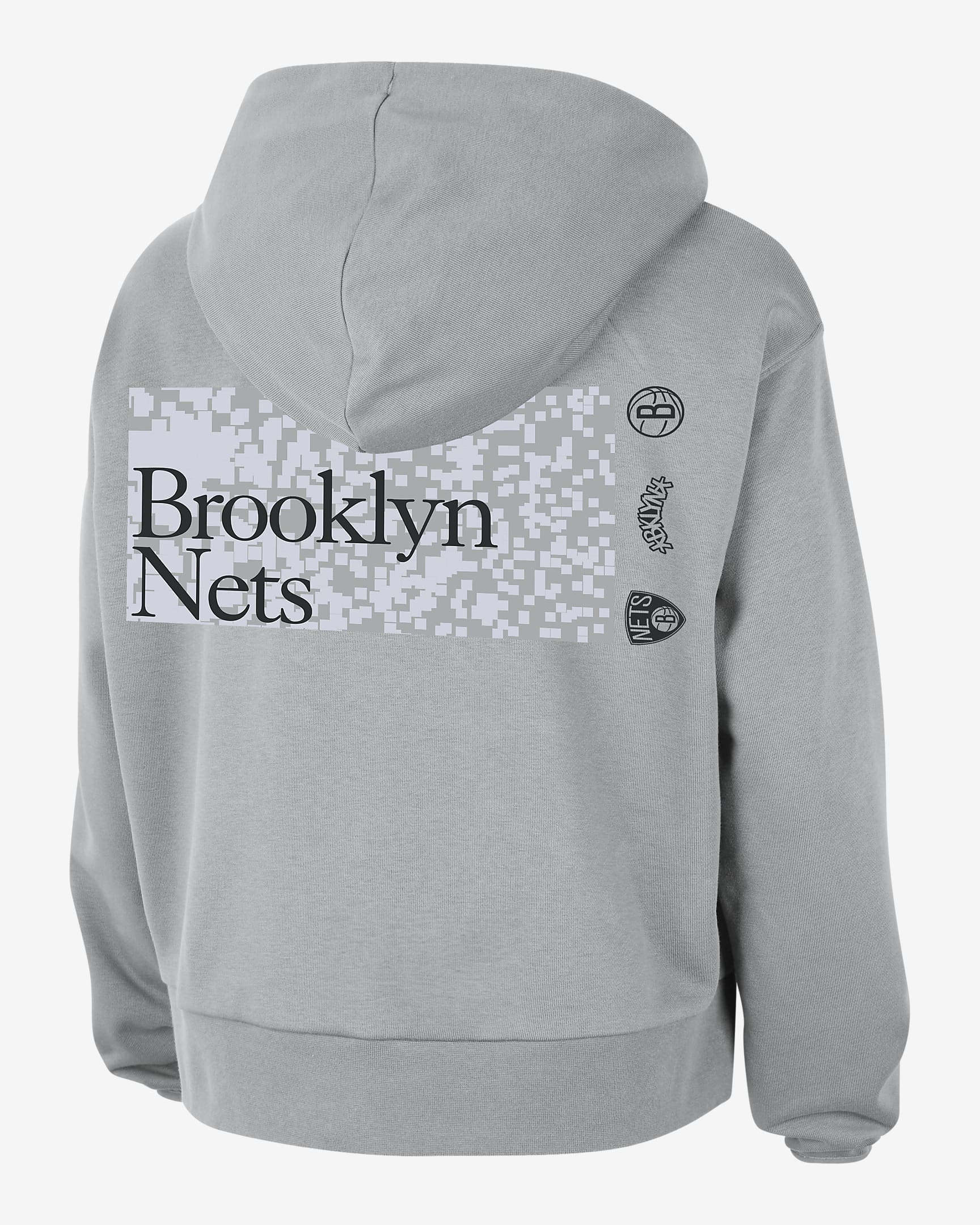 Brooklyn Nets Standard Issue Women's Nike DriFIT NBA Pullover Hoodie