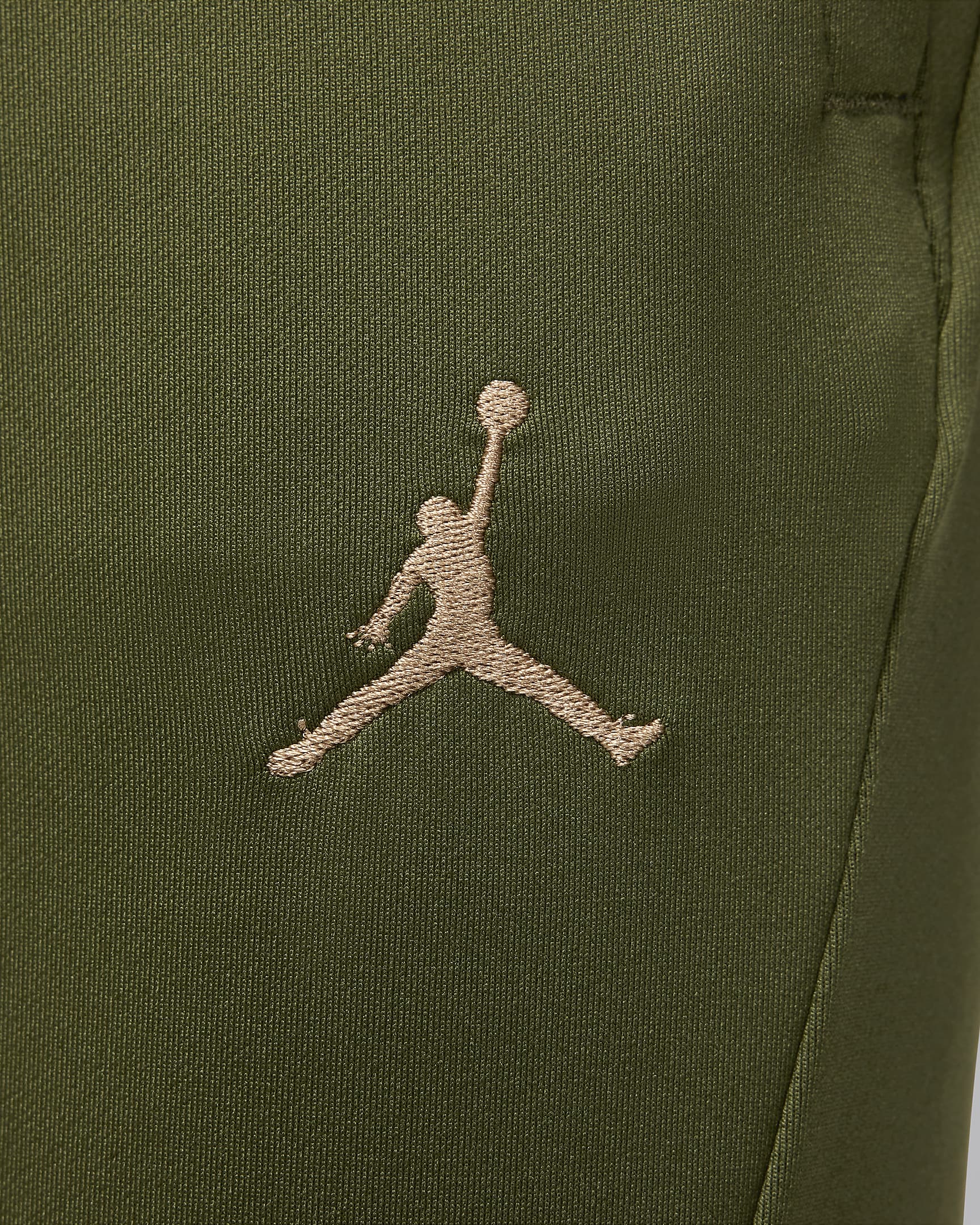 Fotbollsbyxor Paris Saint-Germain Strike (fjärdeställ) Jordan Dri-FIT för män - Rough Green/Hemp