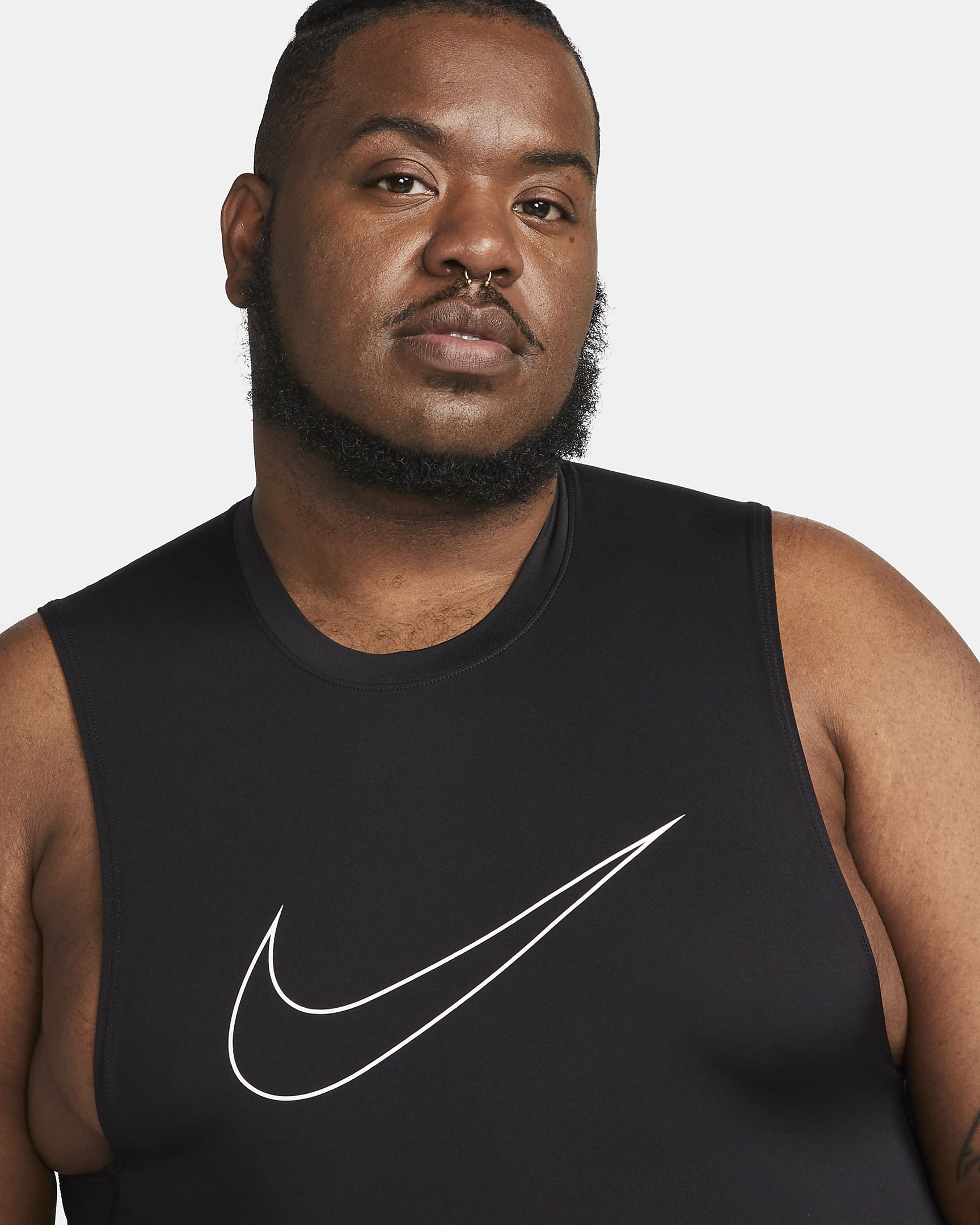 Nike Pro Dri-FIT Men's Tight-Fit Sleeveless Top. Nike UK