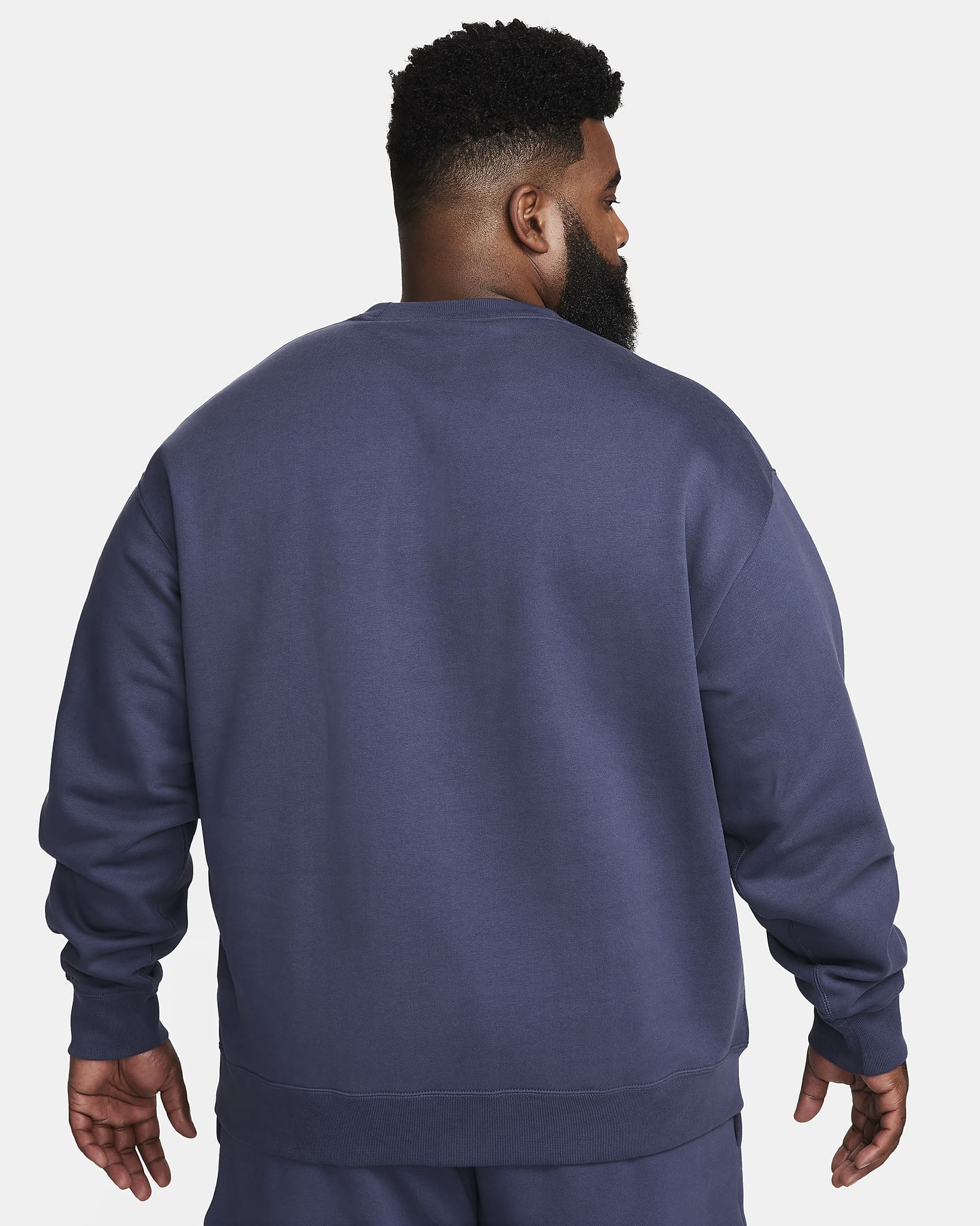 nikelab solo swoosh fleece crew
