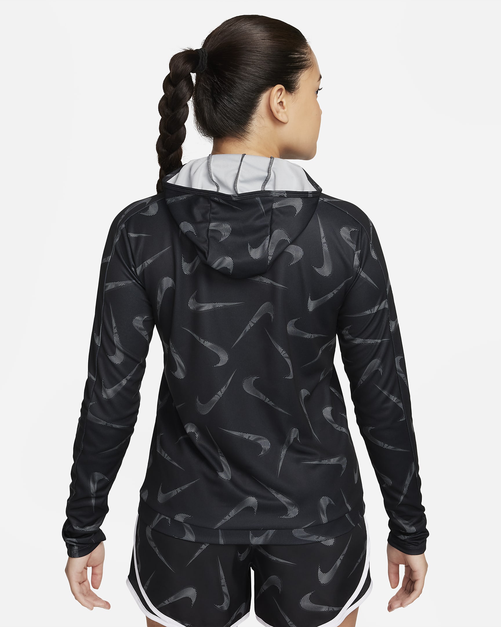 nike women's hooded running shirts & tops