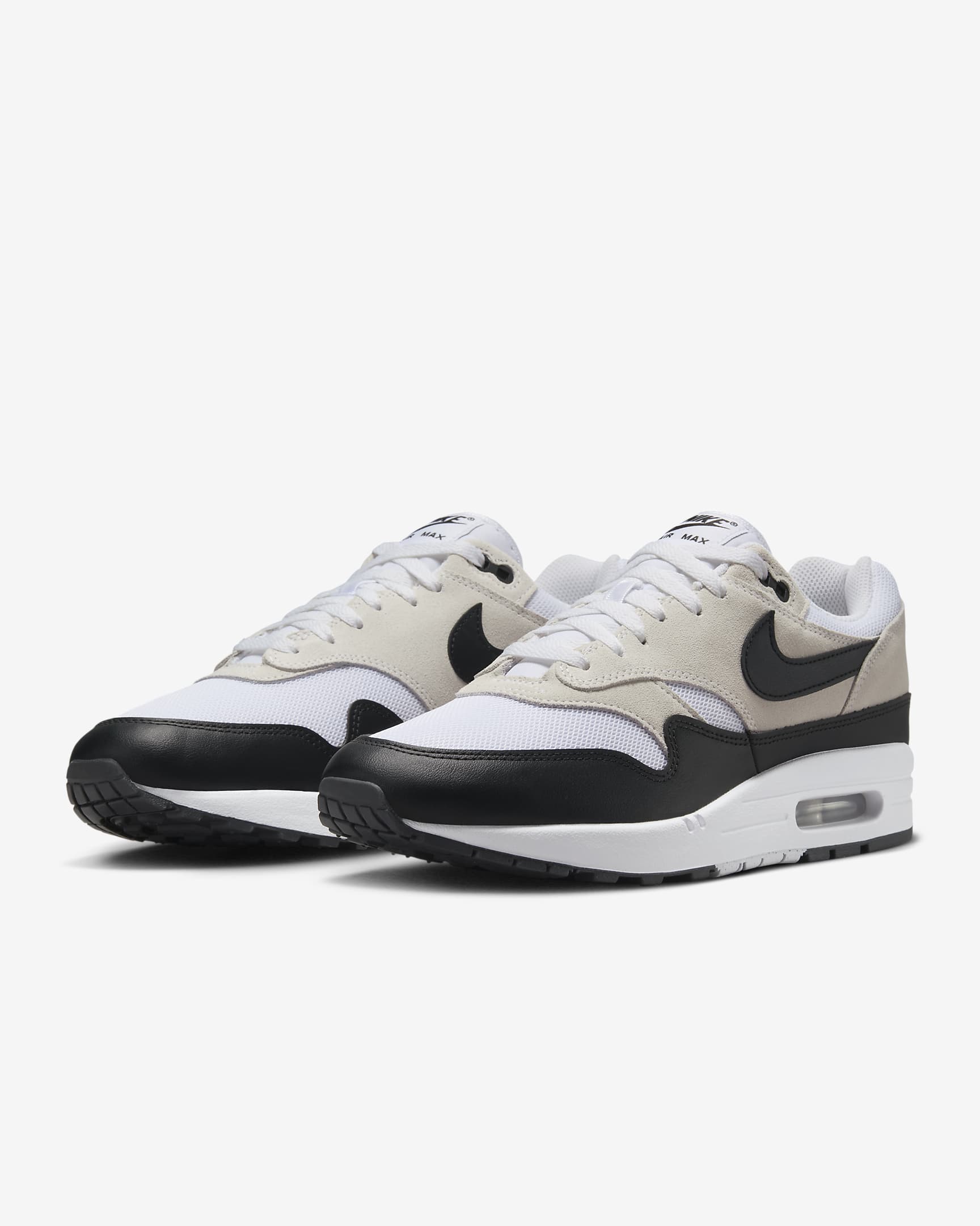 Nike Air Max 1 Essential Men's Shoes - White/Summit White/Black