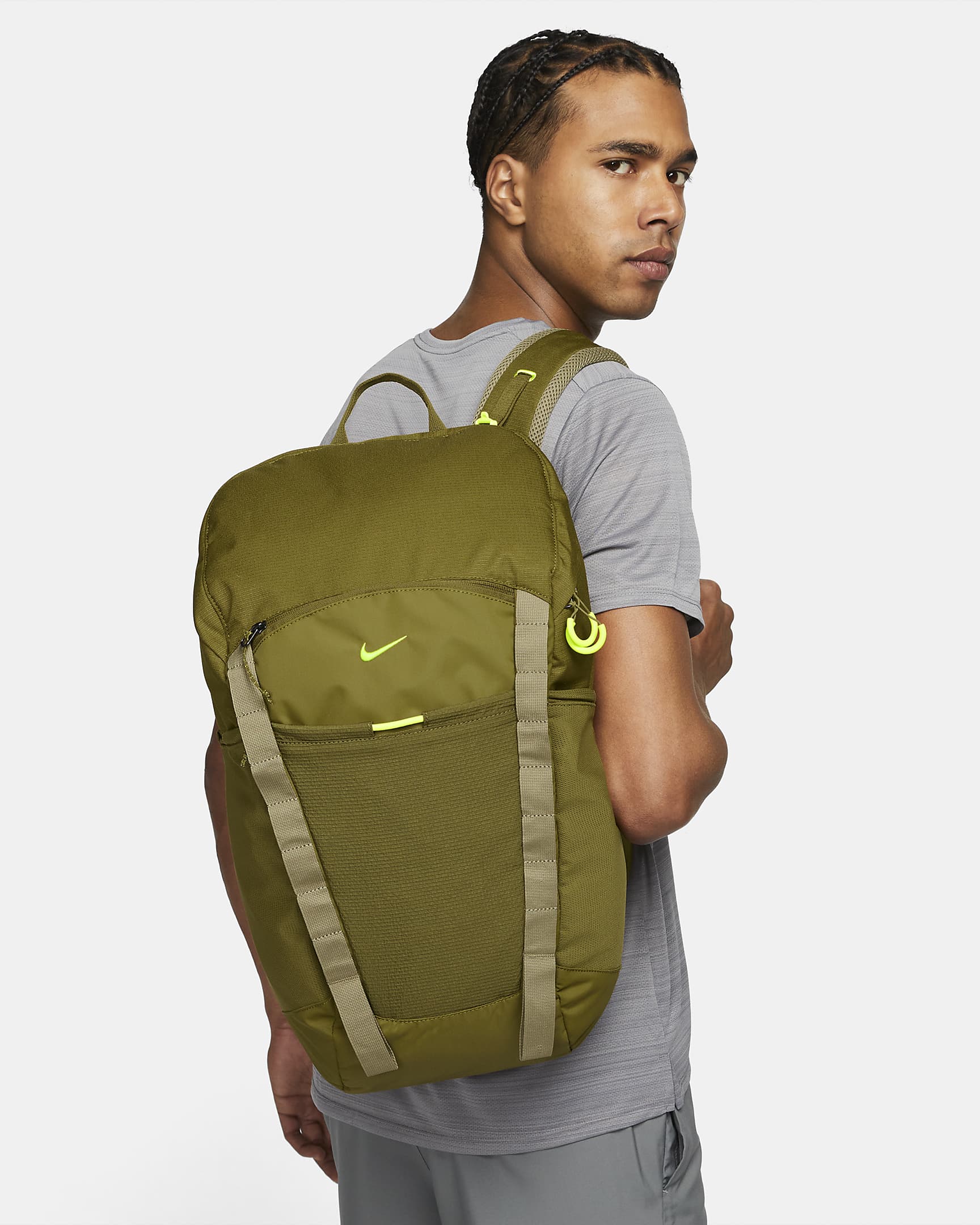 Nike Hike Backpack (27L) - Olive Flak/Neutral Olive/Atomic Green