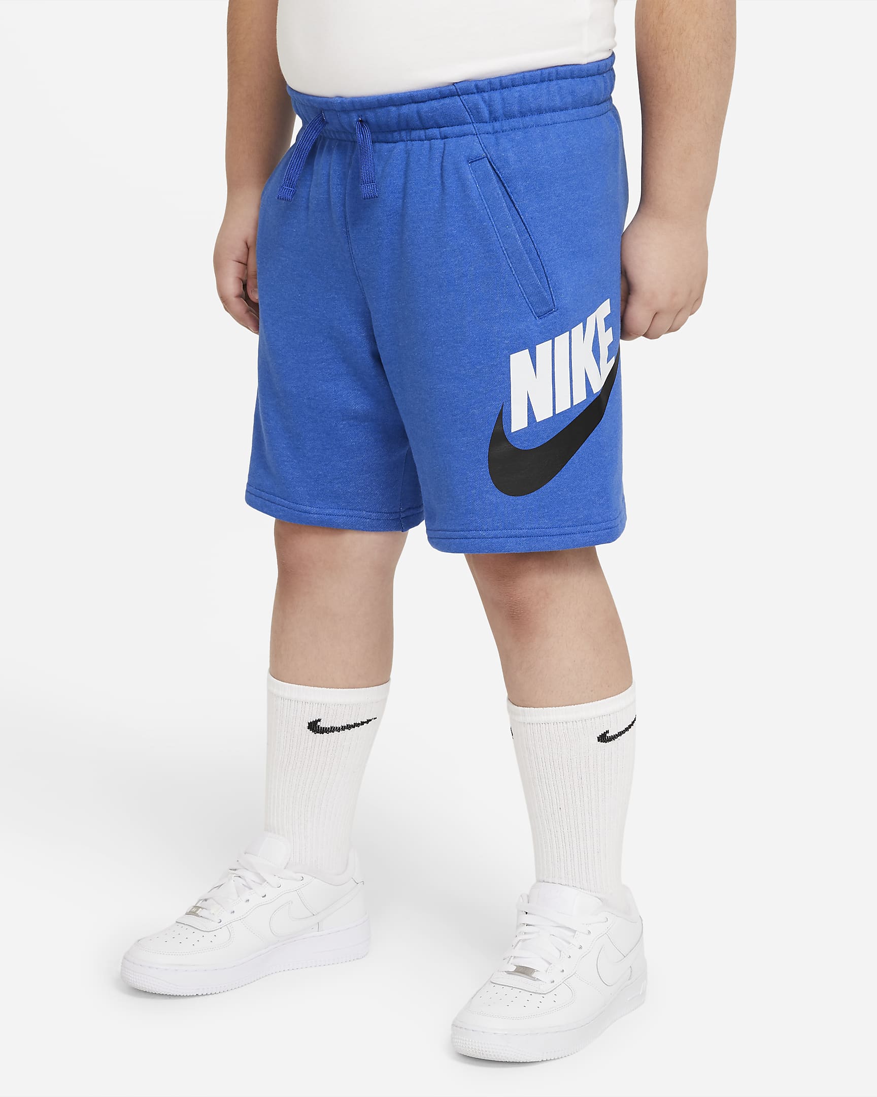 Shorts para niño talla grande Nike Sportswear Club (talla extendida) - Royal juego/Jaspeado