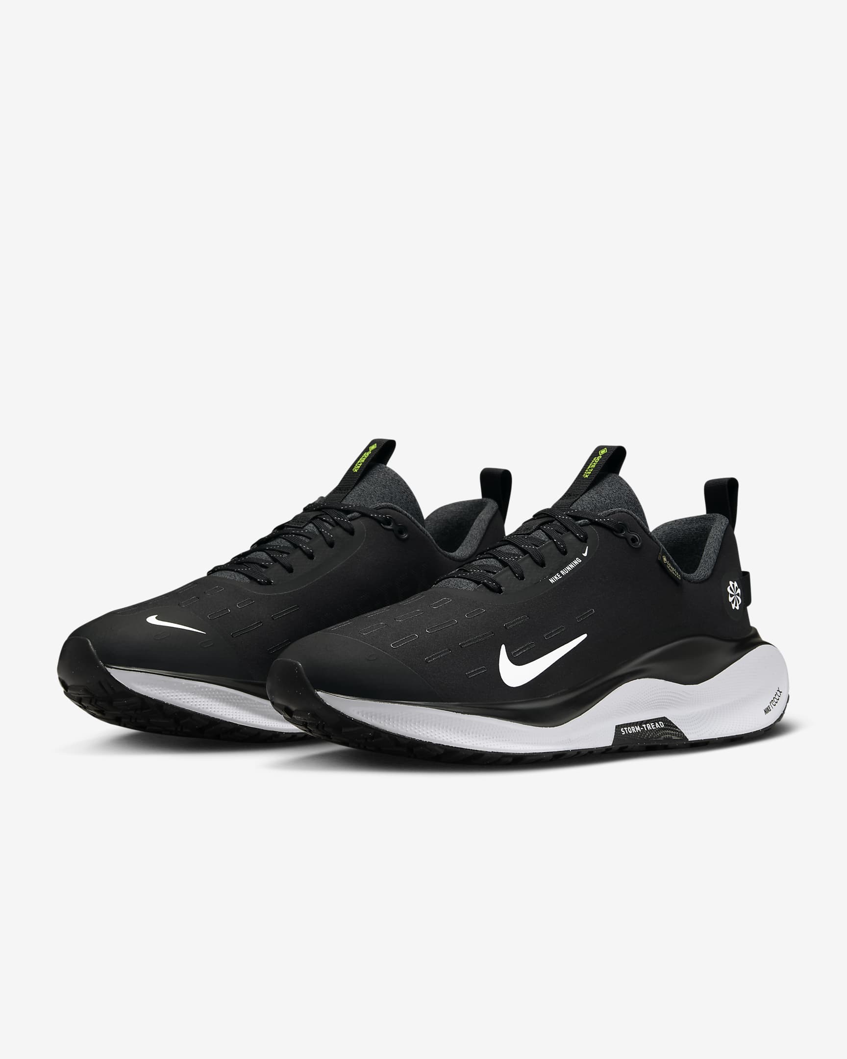 Tenis de correr en pavimento impermeables para hombre Nike InfinityRN 4 GORE-TEX - Negro/Antracita/Volt/Blanco