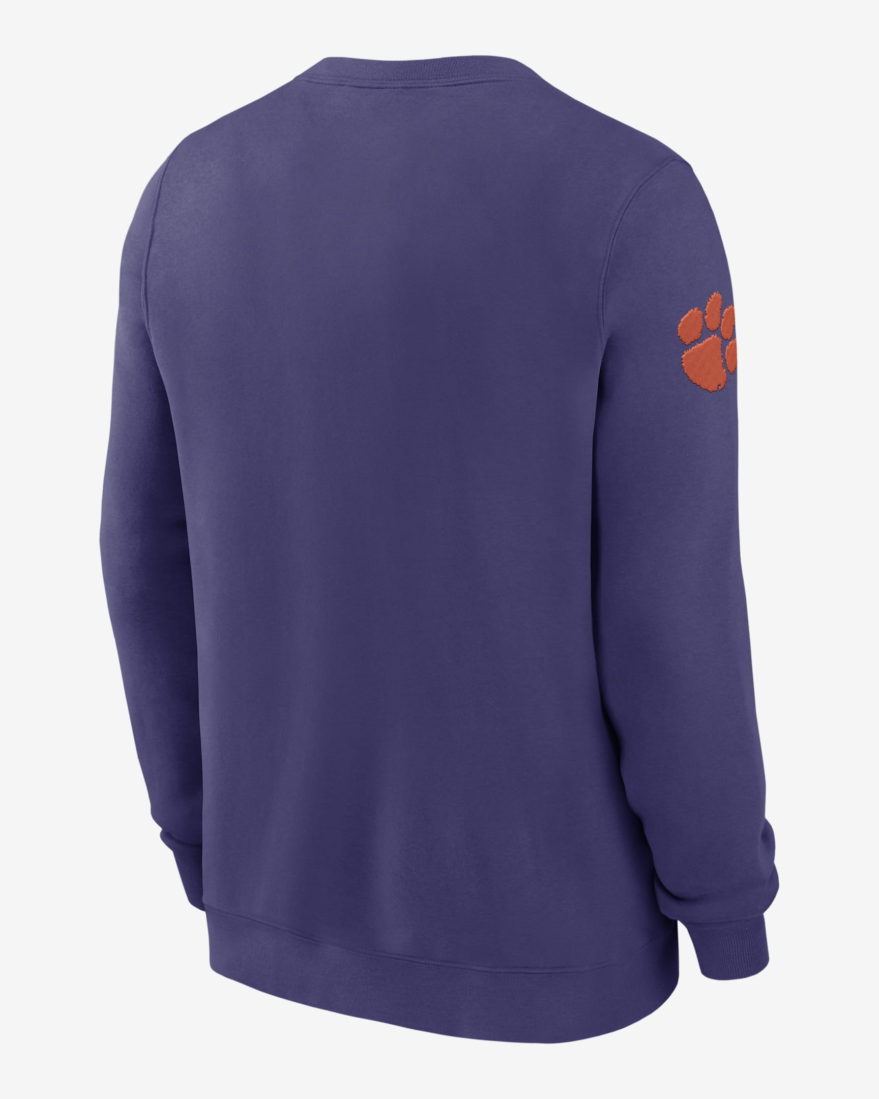 Clemson Tigers Sideline Dabo Men's Nike College Pullover Crew - Purple