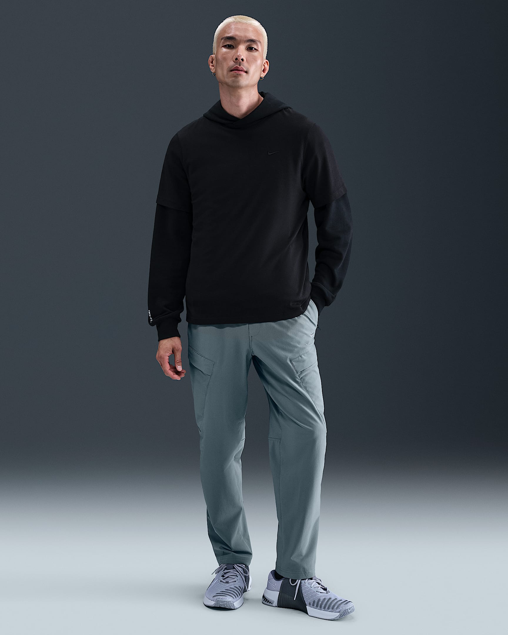 Nike Unlimited Men's Dri-FIT Versatile Cargo Pants - Smoke Grey/Black/Smoke Grey