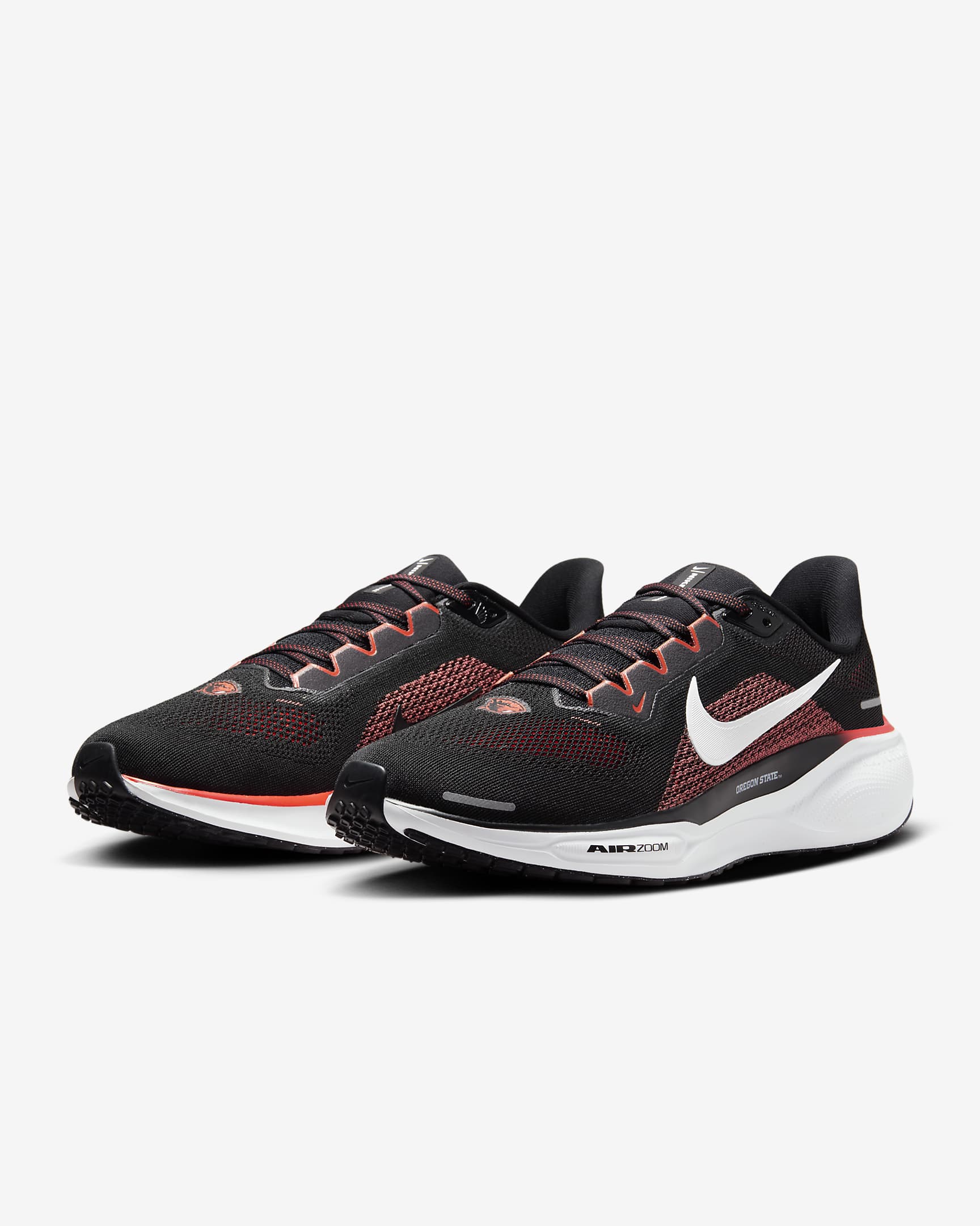 Tenis de correr en pavimento universitarios Nike para hombre Oregon State Pegasus 41 - Negro/Blanco/Naranja team/Blanco