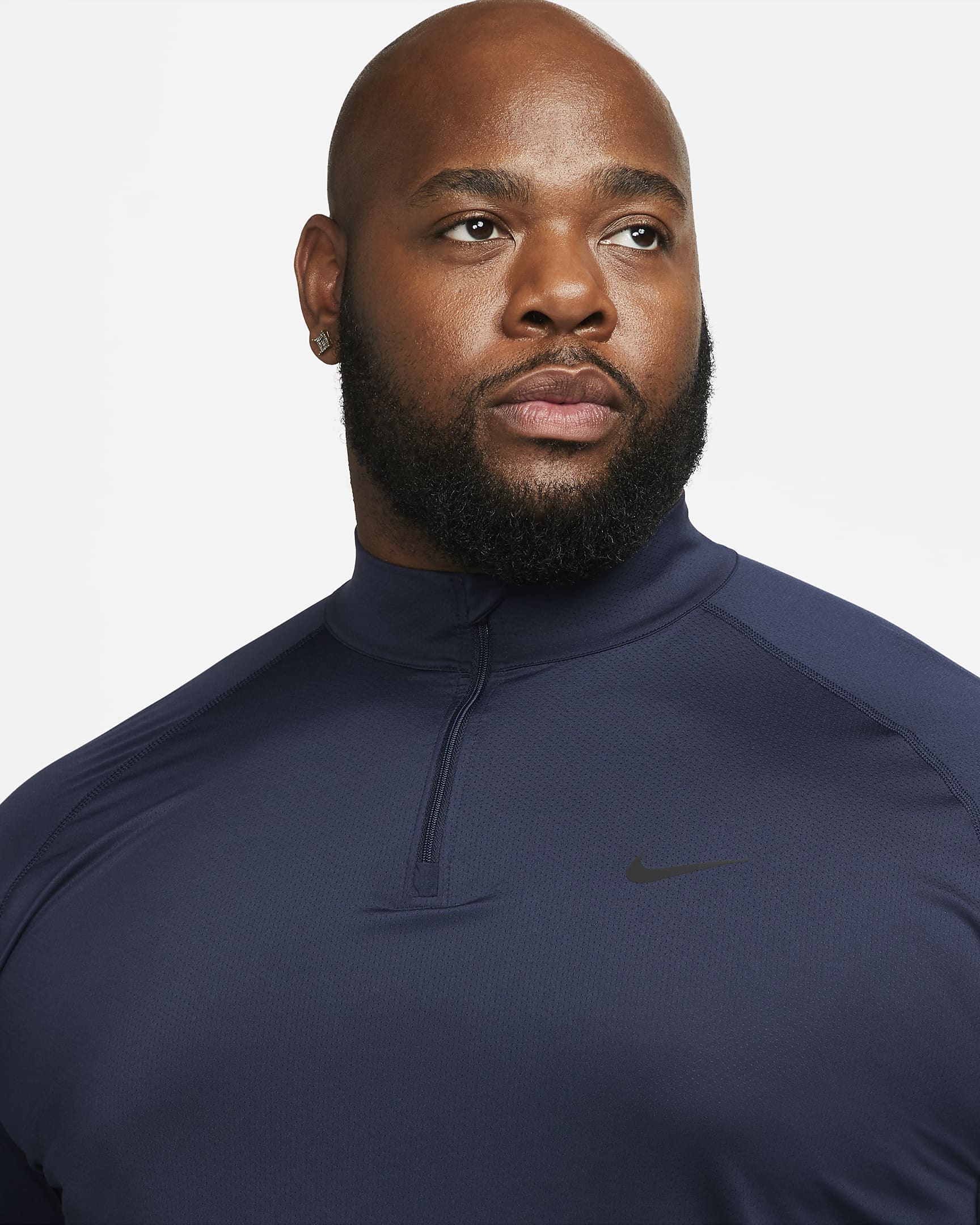 Nike Ready Men's DriFIT 1/4Zip Fitness Top.