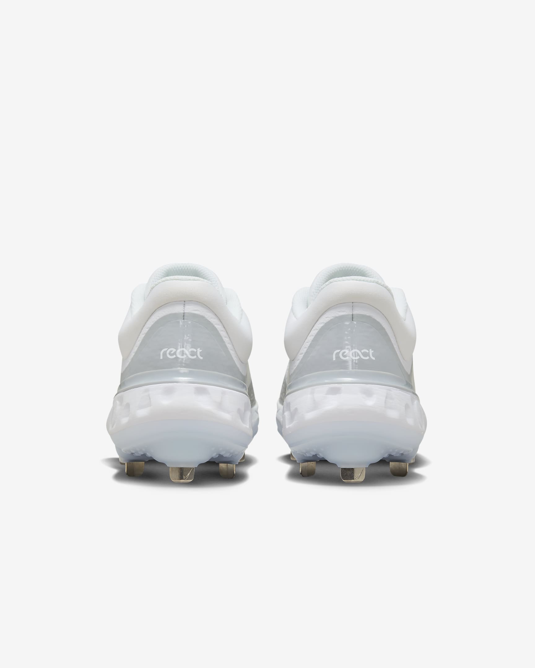 Nike Alpha Huarache Elite 4 Low Men's Baseball Cleats - White/Pure Platinum/Blue Tint/Wolf Grey