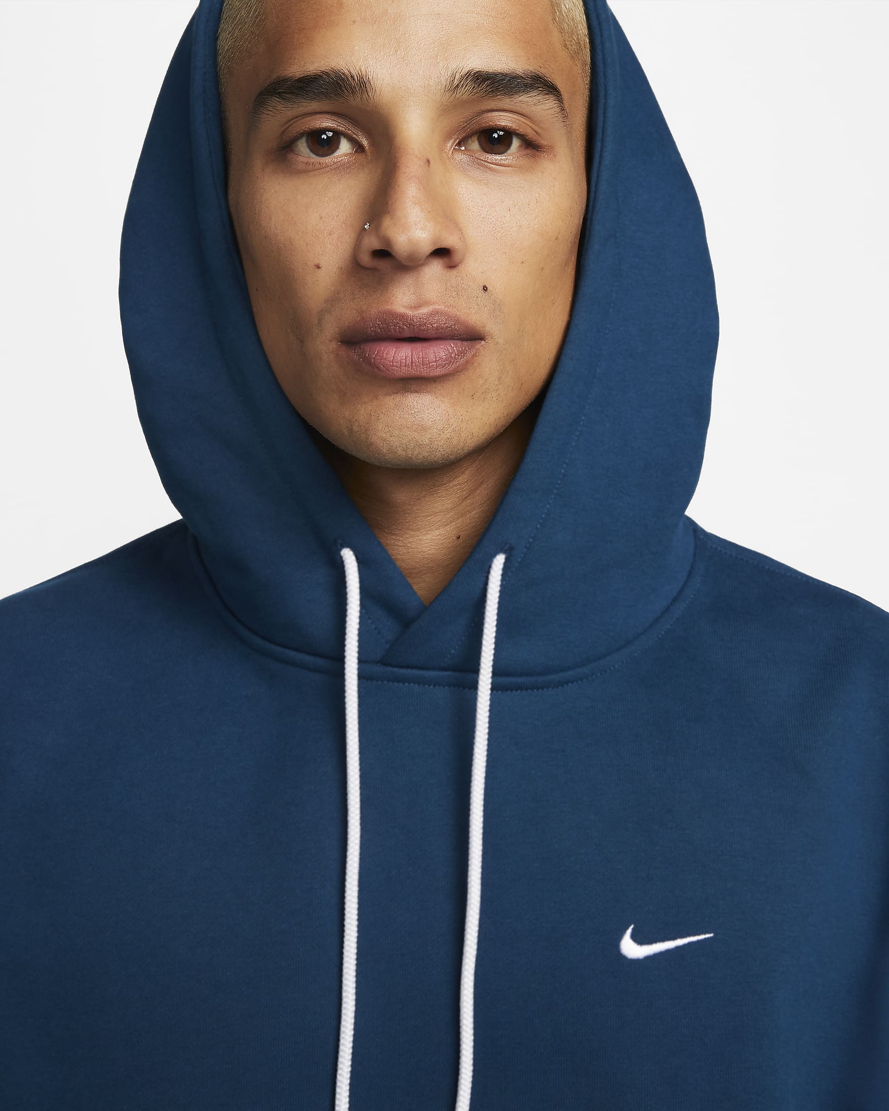 Nike Solo Swoosh Men's Fleece Hoodie. Nike HR